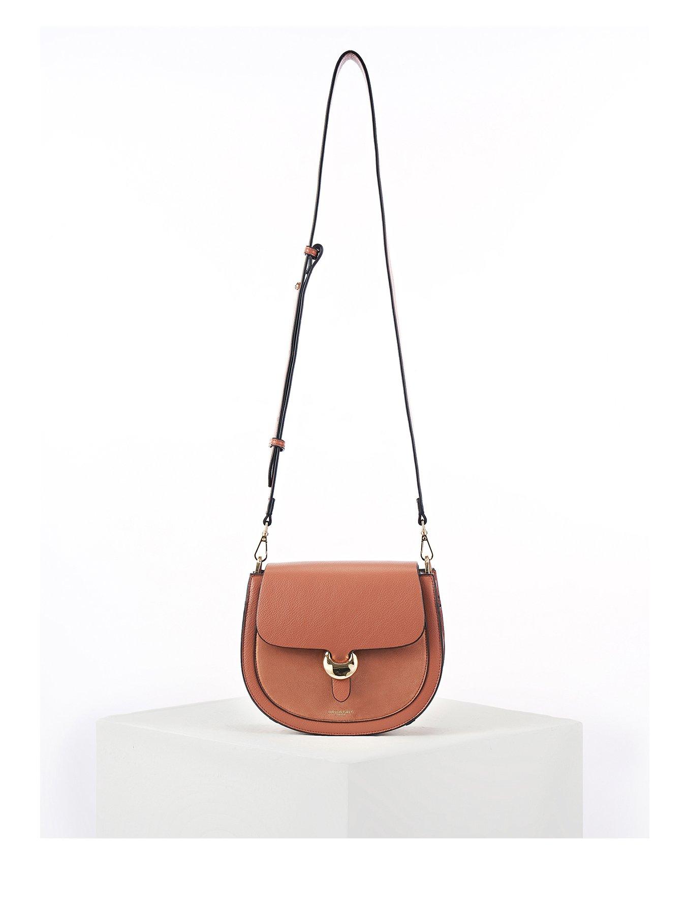 Luella Grey Venetia Tuscan Blush Saddle Crossbody