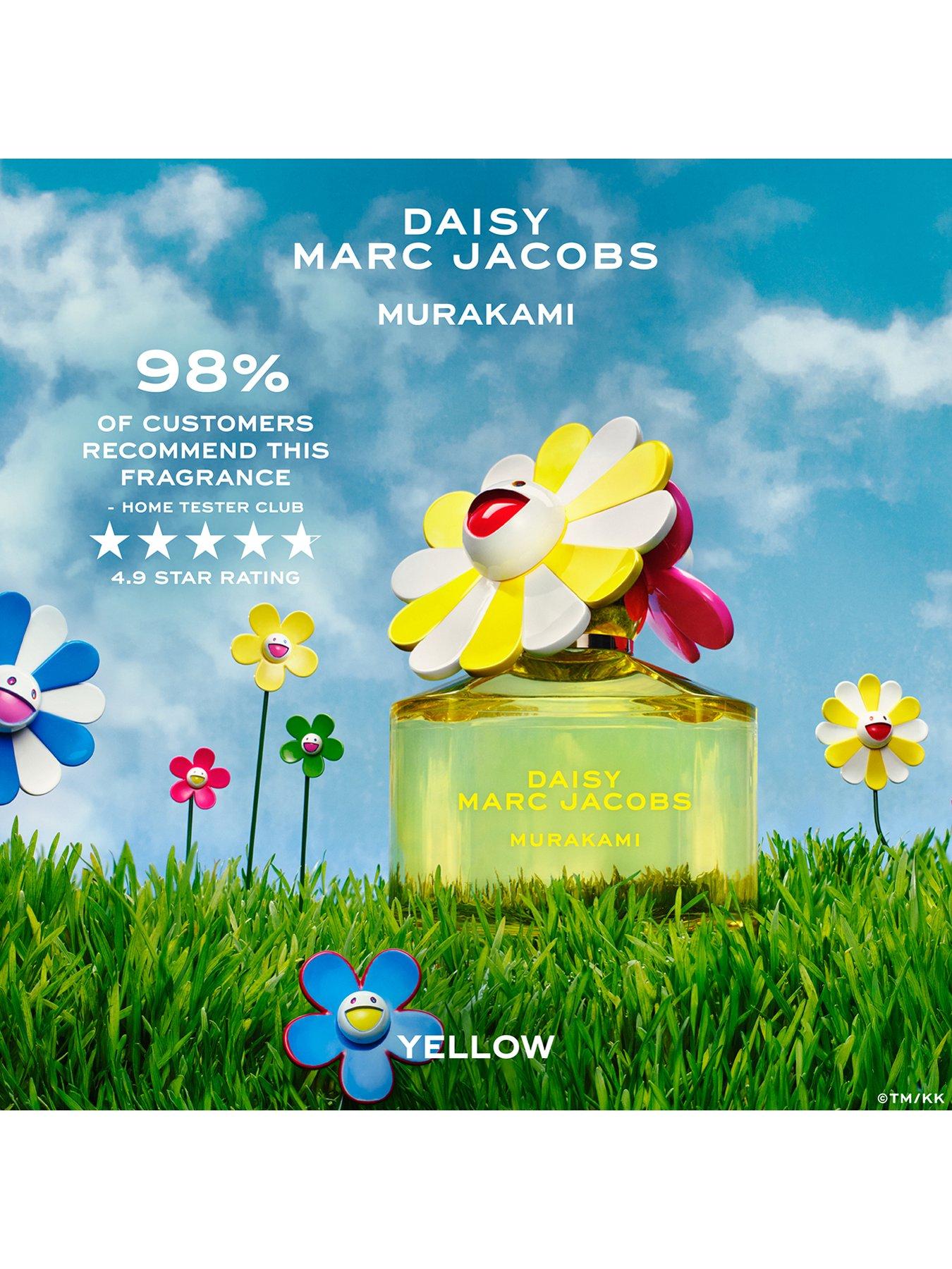 Image 4 of 8 of MARC JACOBS Daisy Murakami Yellow Limited-Edition Eau de Parfum for Women 50ml