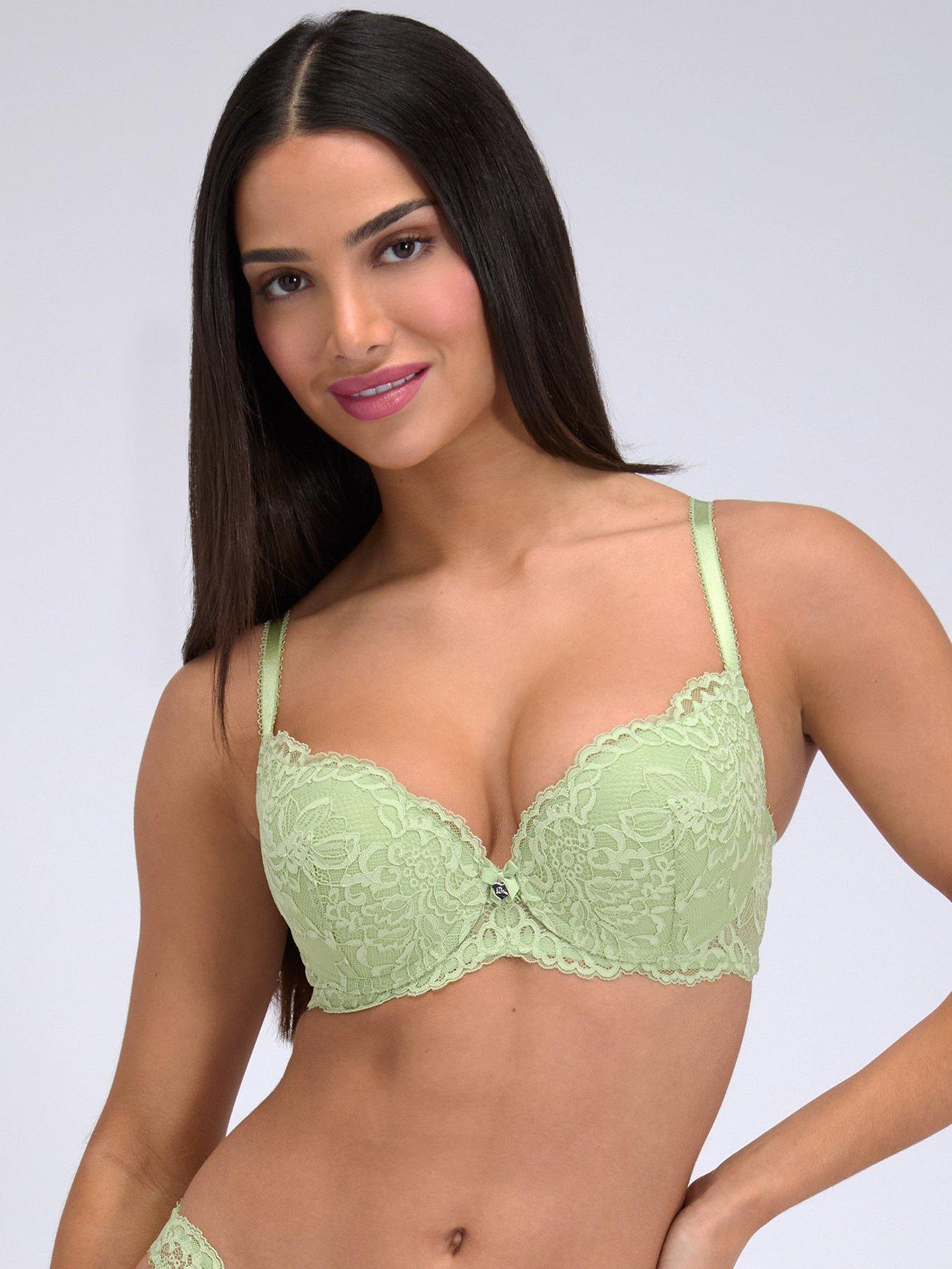 Image 1 of 5 of Boux Avenue Billie Balconette Bra - Pistachio