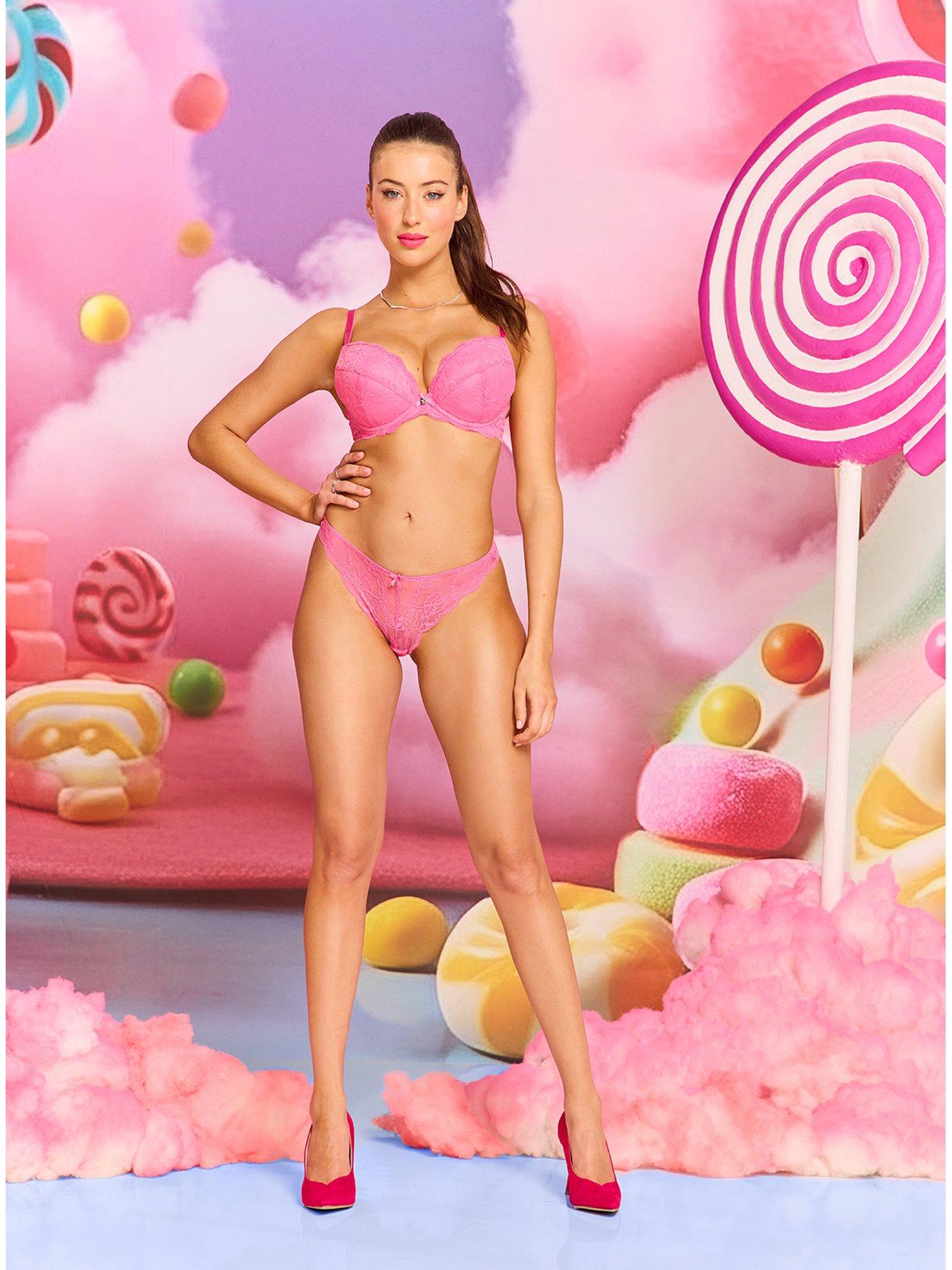 Boux Avenue Boxu Avenue Mollie 24 Thong - Hot Pink