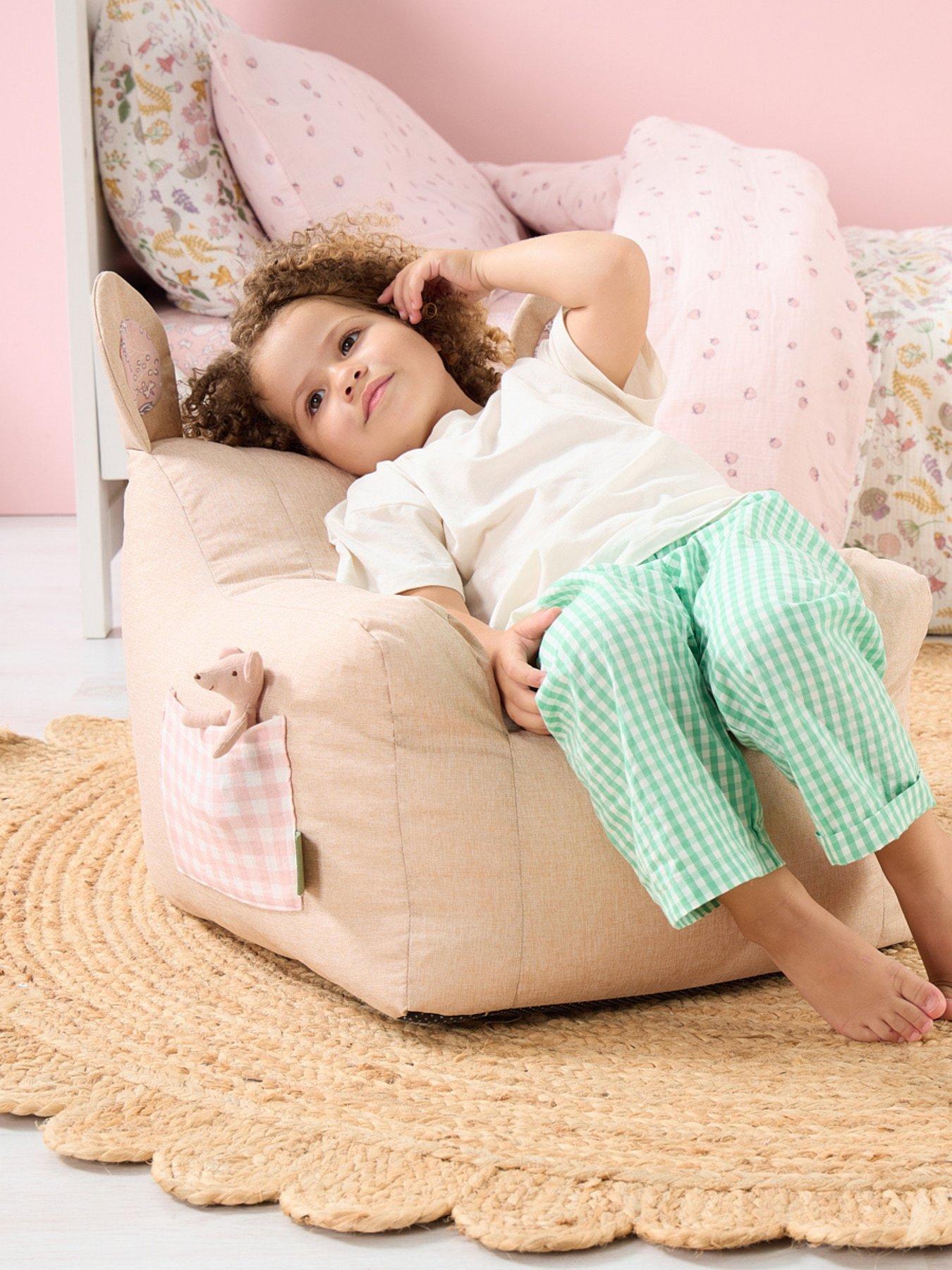 Image 1 of 4 of Tutti Bambini Milo Mouse Bean Chair - Tiny Tails