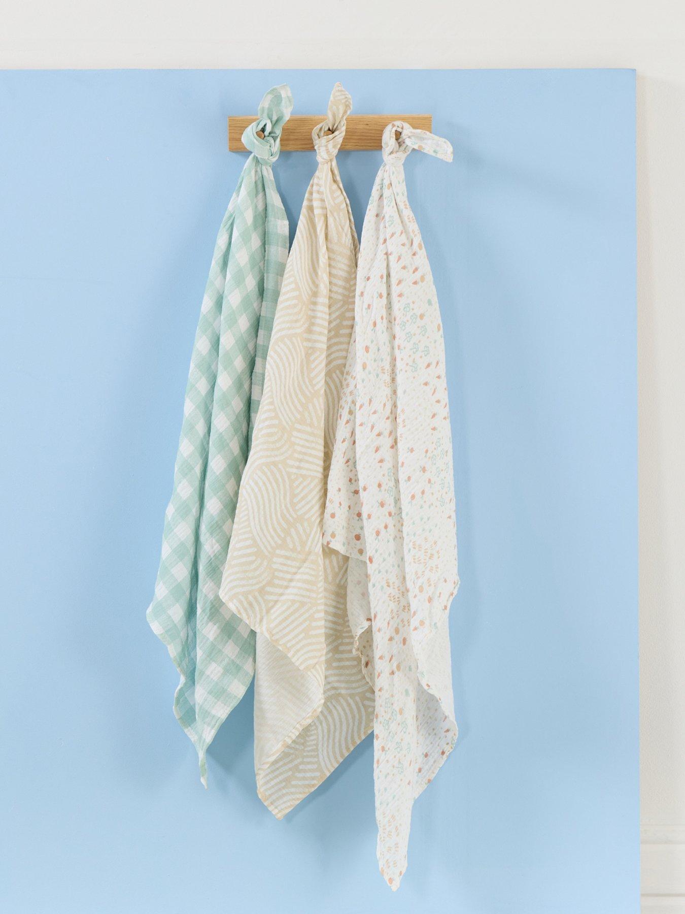 Image 1 of 3 of Tutti Bambini Large Muslin Squares 3 Pack - Good Life