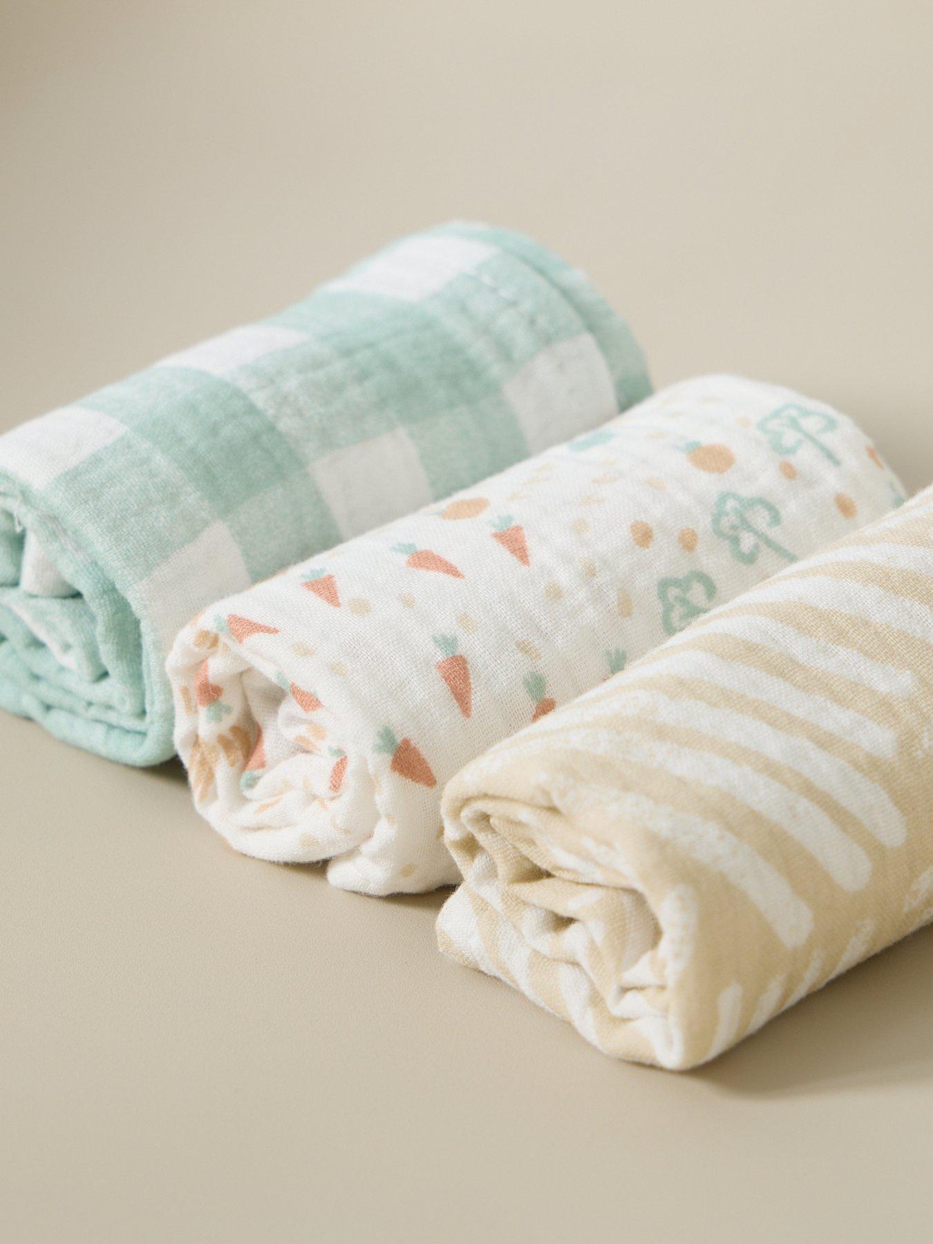Image 3 of 3 of Tutti Bambini Large Muslin Squares 3 Pack - Good Life