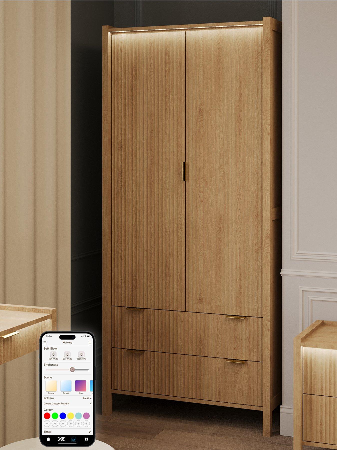 XR Living Dakota Wardrobe With App Control Lights