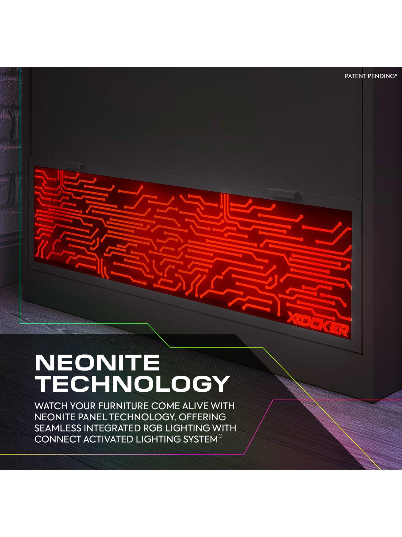 Image 3 of 8 of X Rocker Neonite Wardrobe Circuit Edition With App Control Led Lights