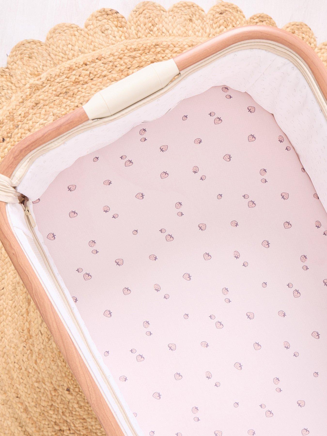 Tutti Bambini Bedside Crib Fitted Sheets 2 Pack - Tiny Tails