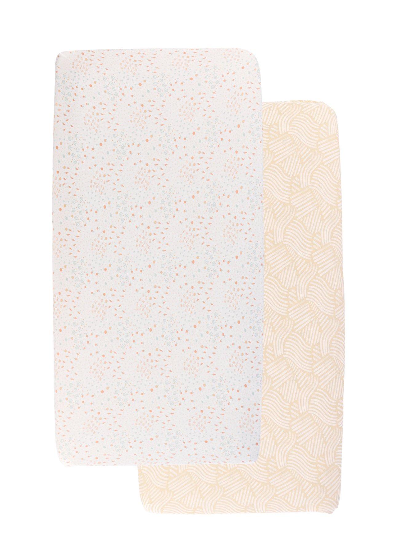 Image 4 of 4 of Tutti Bambini Cot Bed Fitted Sheets 2 Pack - Good Life