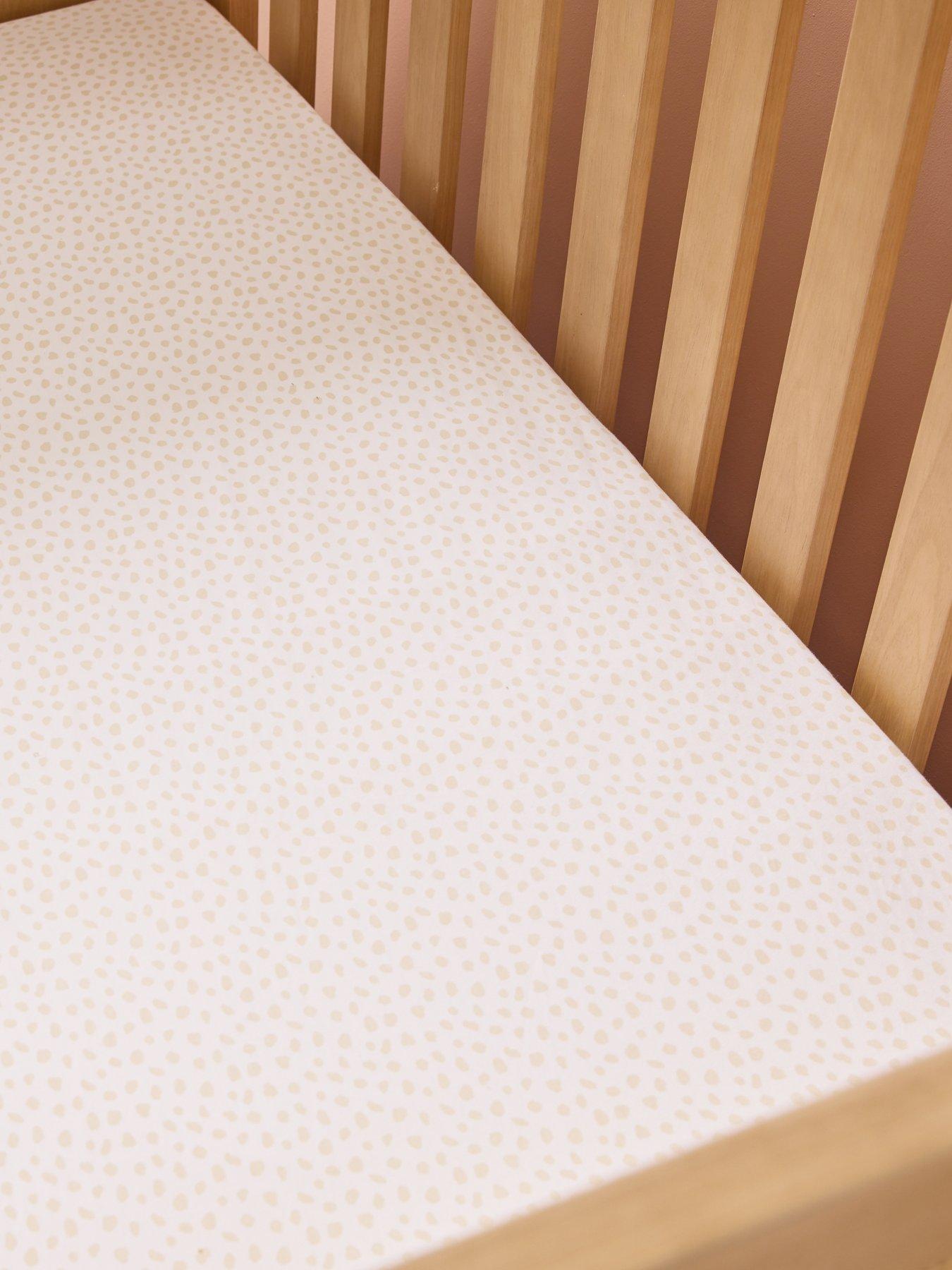 Tutti Bambini Cot Bed Fitted Sheets 2 Pack - Love Cats