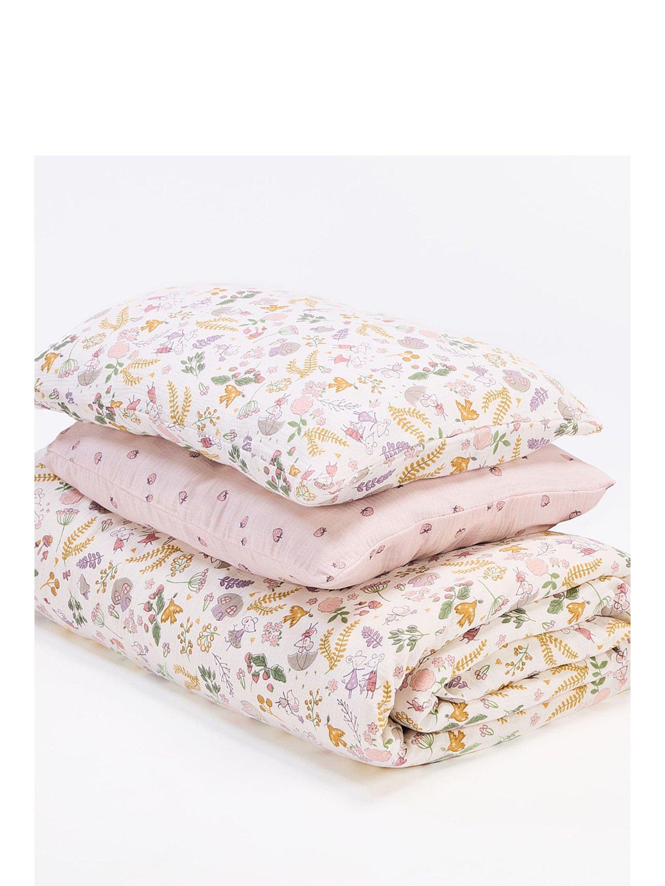 Image 2 of 2 of Tutti Bambini Cot Bed Duvet Cover & Pillowcase Set - Tiny Tails
