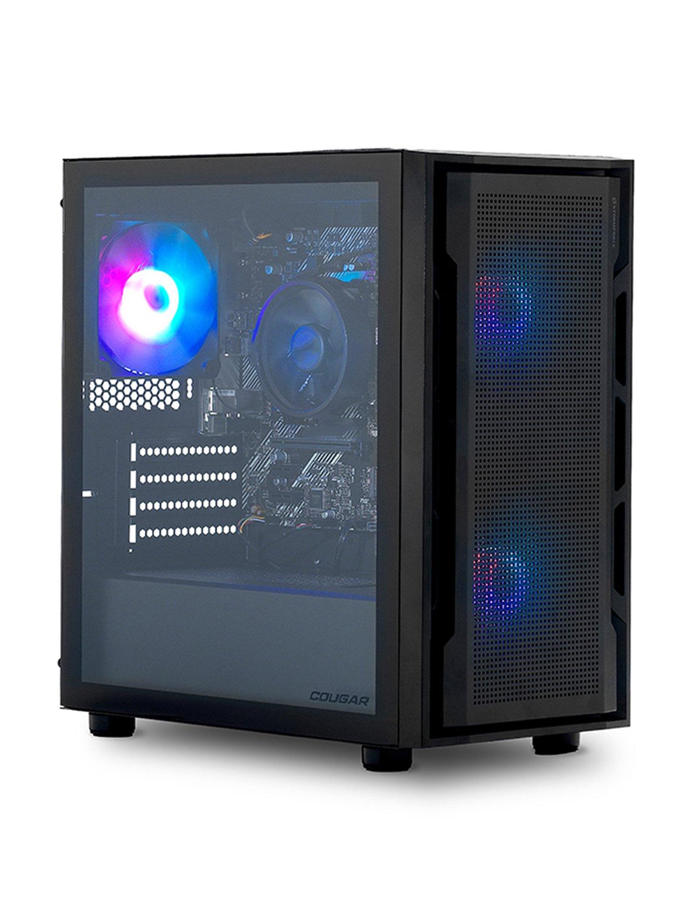 Image 1 of 5 of Stormforce Rogue AMD Ryzen 5, 8GB RAM, 500GB SSD, Gaming Desktop