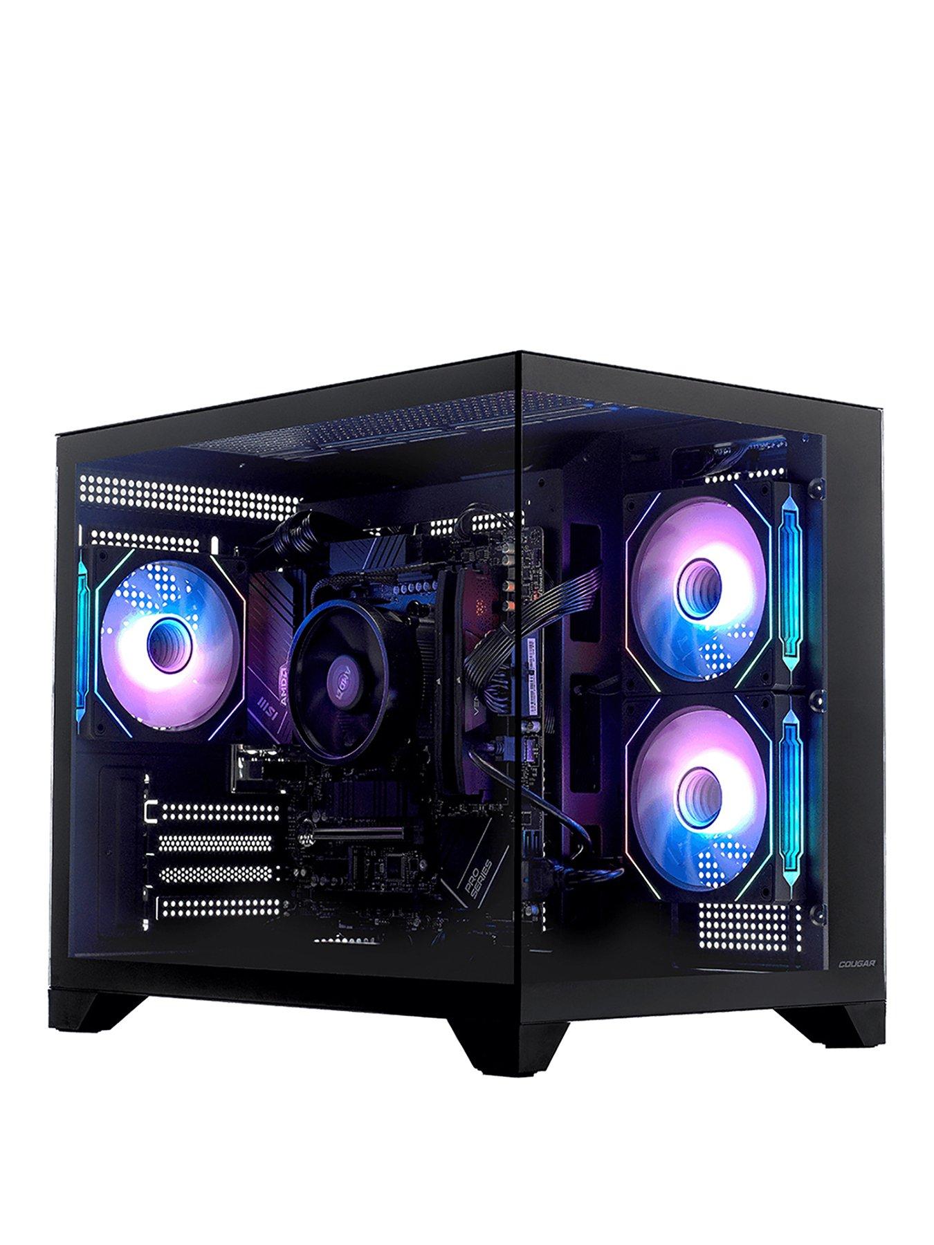 Image 1 of 5 of Stormforce Carbon AMD Ryzen 5, 16GB RAM, 1TB SSD, Gaming Desktop