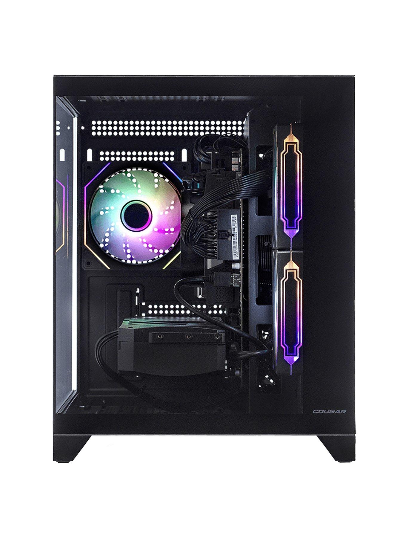 Image 2 of 6 of Stormforce Carbon AMD Ryzen 5, 16GB RAM, 1TB SSD, GeForce RTX 3050, Gaming Desktop
