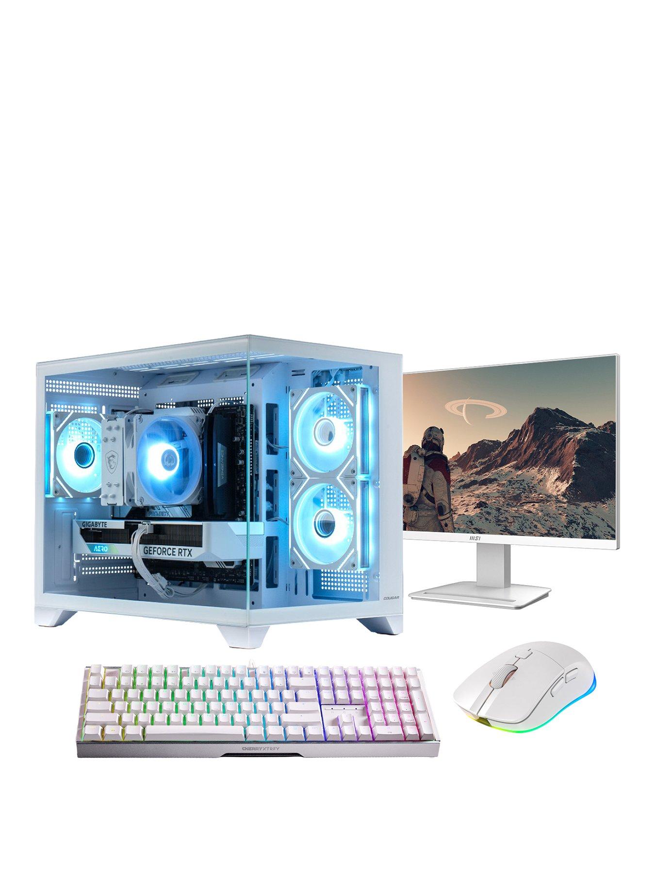 Image 1 of 7 of Stormforce Lunar Intel Core i5, 16GB RAM, 1TB SSD, GeForce RTX 5060, Gaming Desktop Bundle