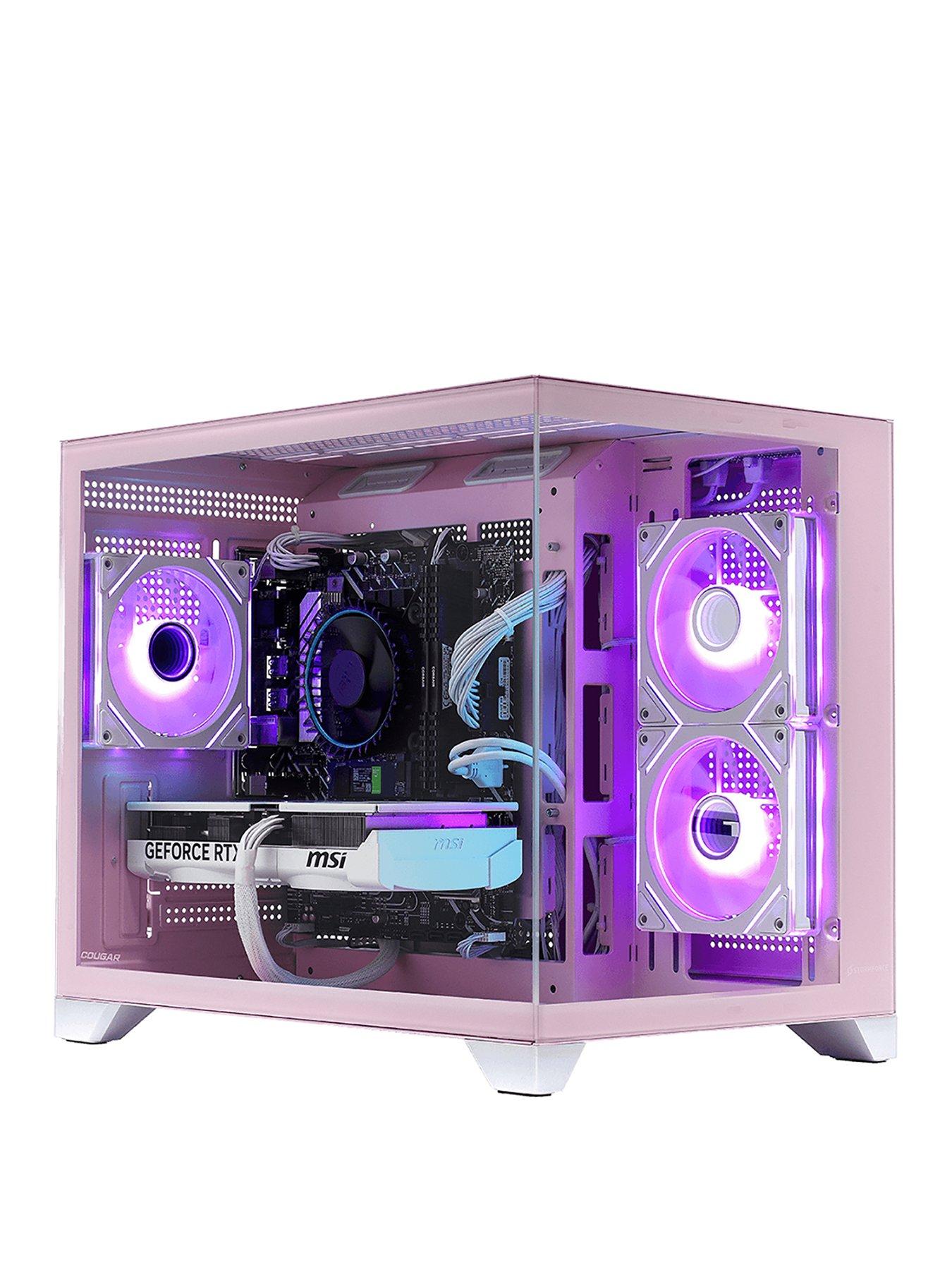 Stormforce Pixel AMD Ryzen 5, 16GB RAM, 1TB SSD, GeForce RTX 5060Ti, Gaming Desktop