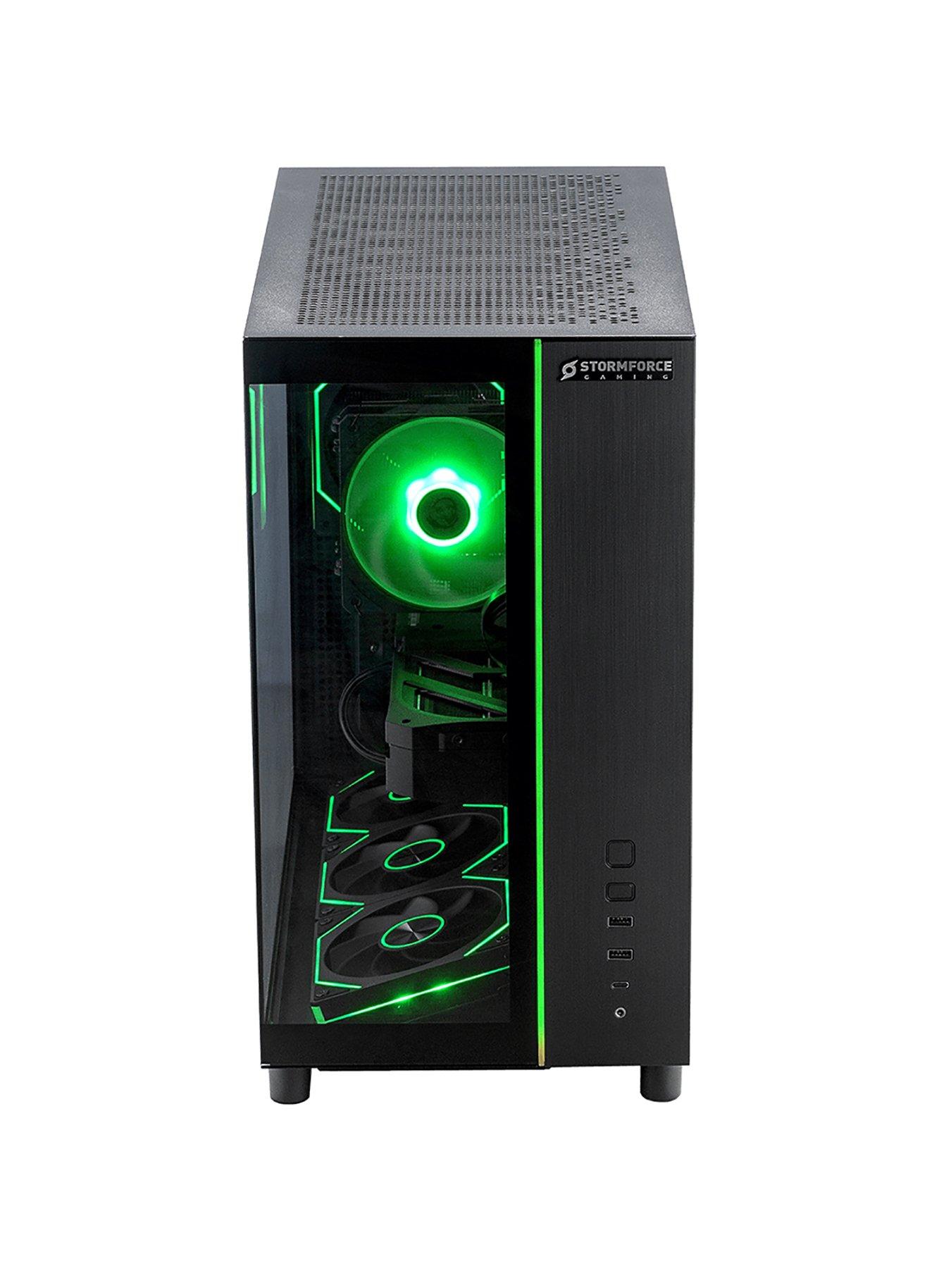 Image 2 of 6 of Stormforce Obsidian AMD Ryzen 7, 32GB RAM, 1TB SSD, AMD RX 9070 XT, Gaming Desktop