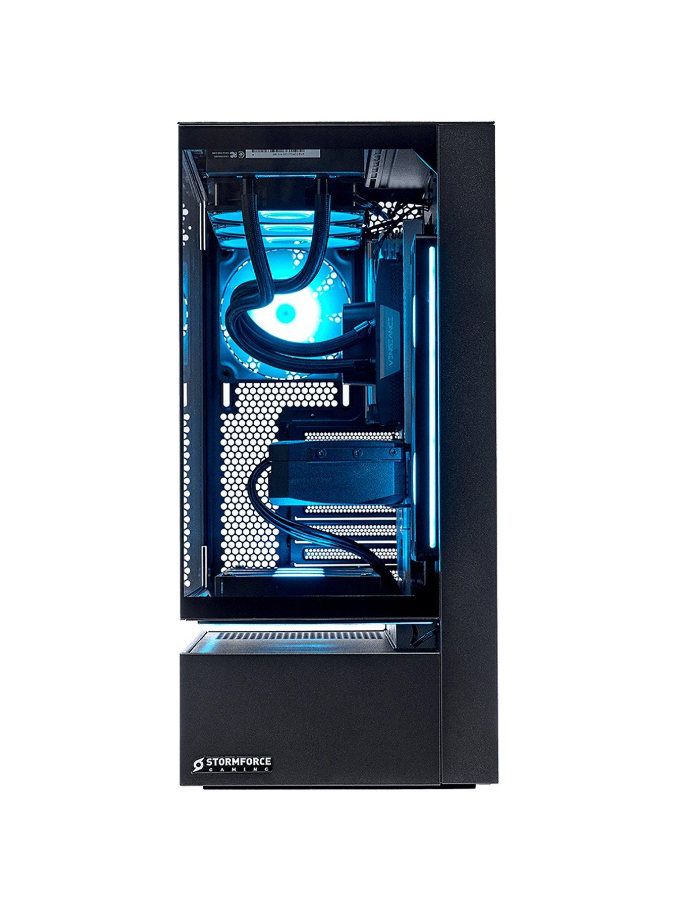 Image 4 of 5 of Stormforce Cyclone Core Ultra 7, 32GB RAM, 1TB SSD, GeForce RTX 5070Ti, Gaming Desktop