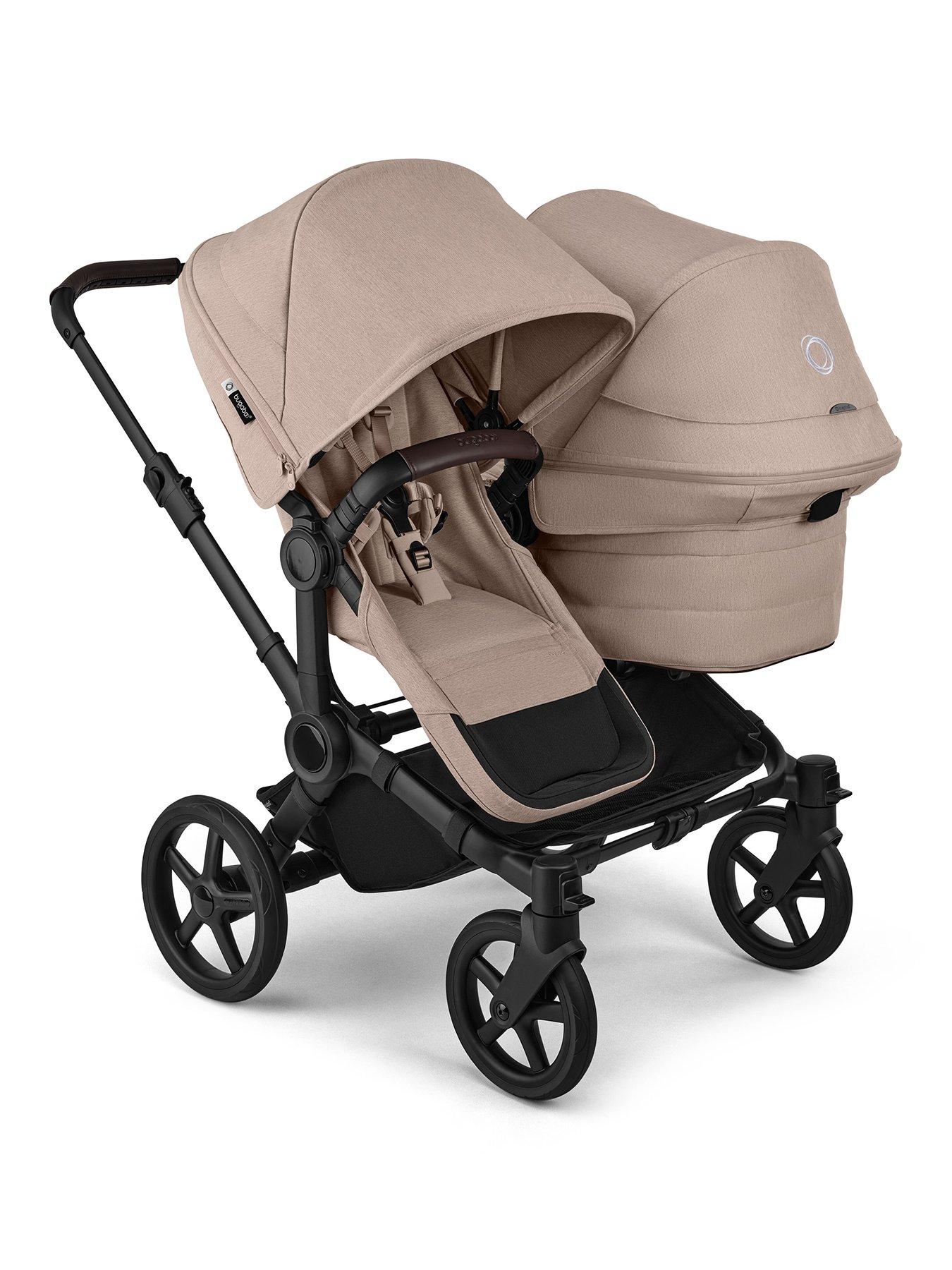 Bugaboo Donkey 6 Double Pushchair- Desert Taupe Melange
