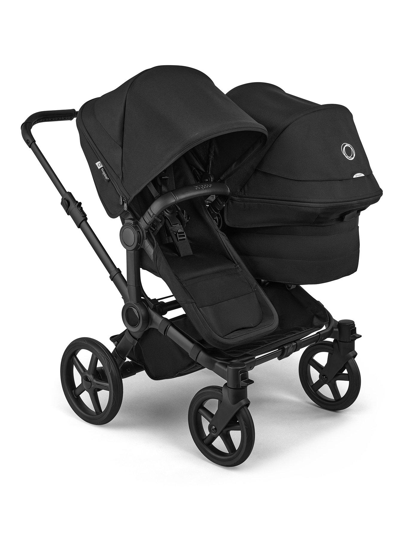 Image 1 of 6 of Bugaboo Donkey 6 Double Pushchair- Heritage Black