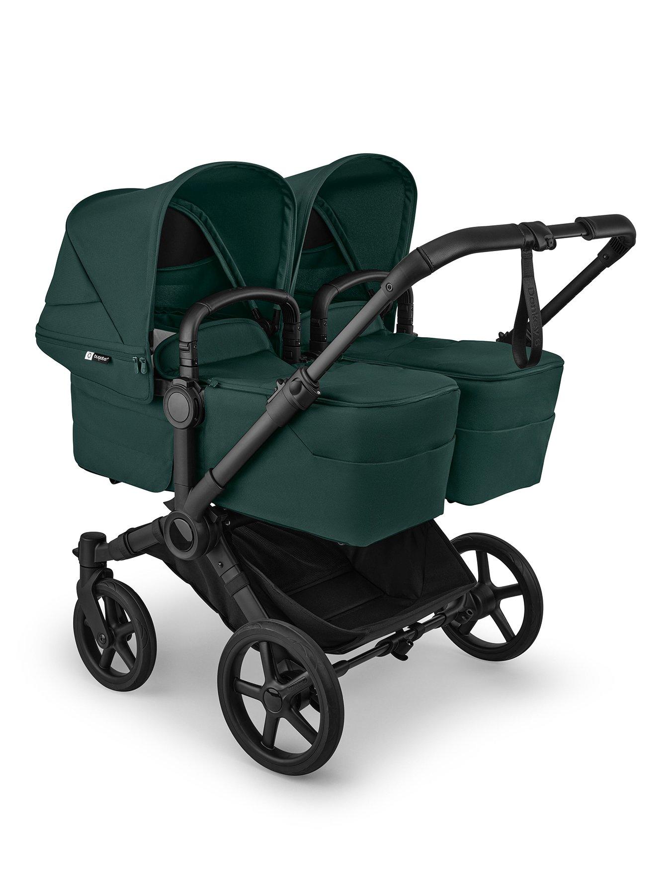 Image 1 of 4 of Bugaboo Donkey 6 Twin Pushchair- Fern Green