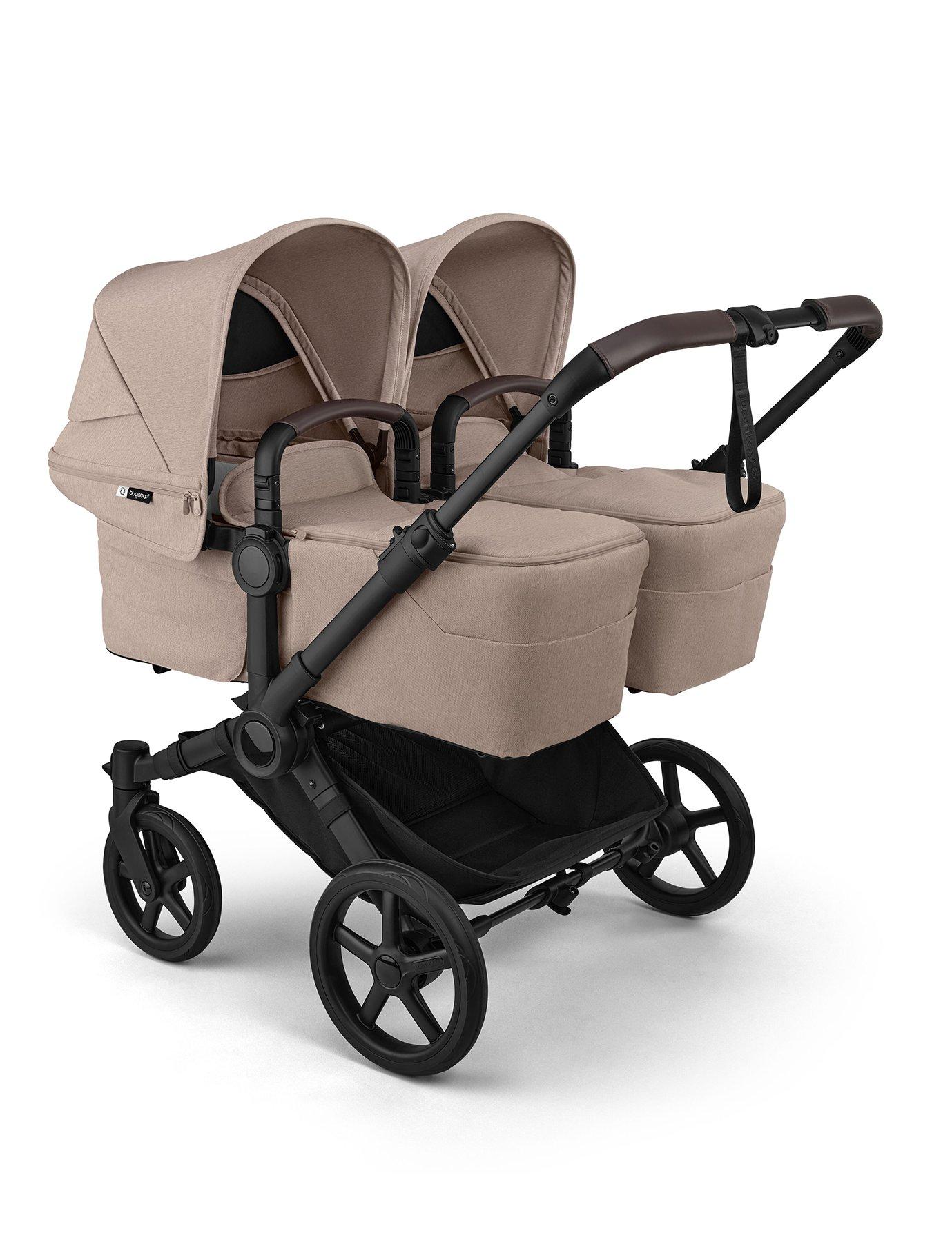 Bugaboo Donkey 6 Twin Pushchair- Desert Taupe Melange