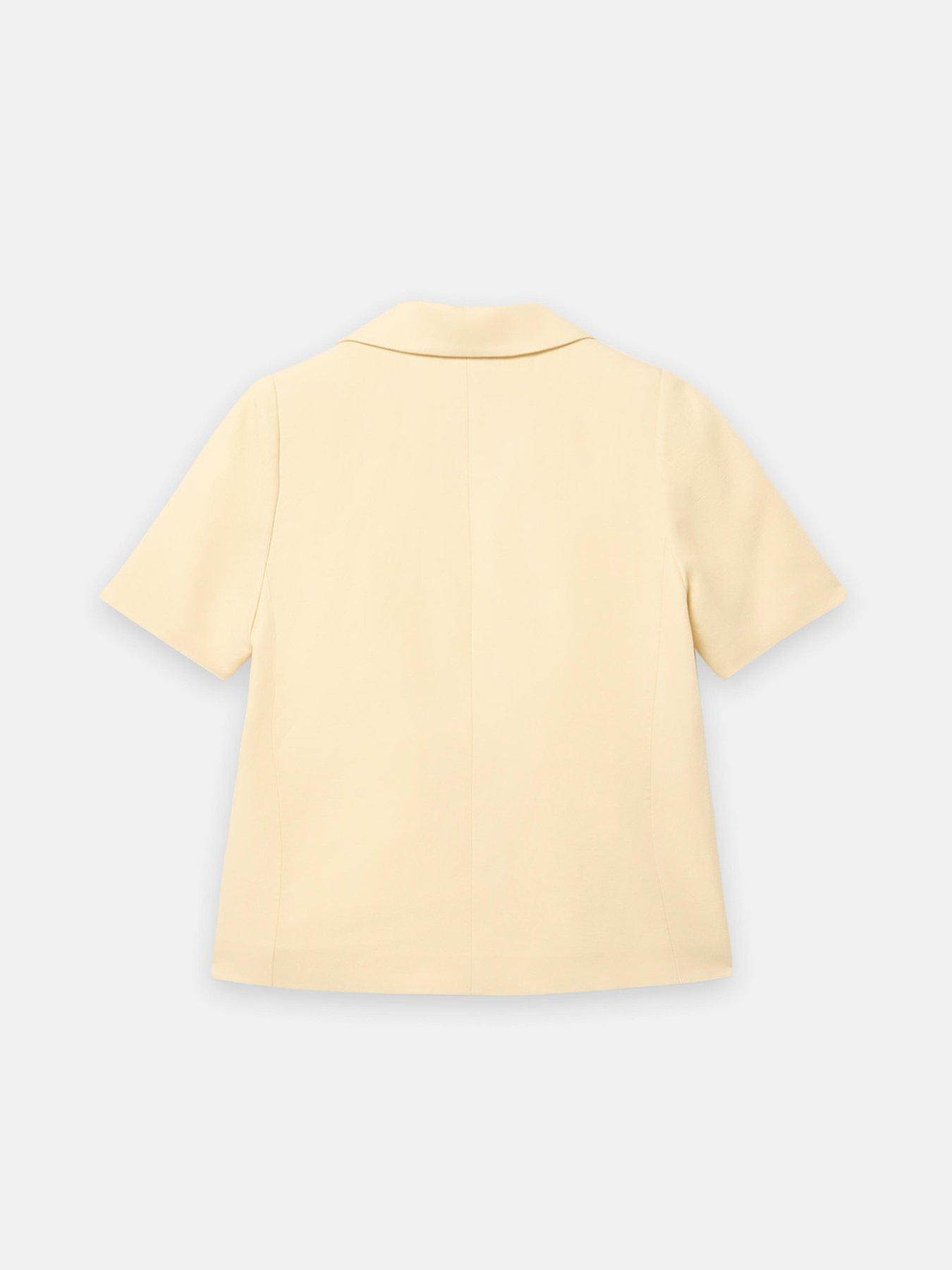 Image 6 of 6 of Mint Velvet Short Sleeve Linen Blazer