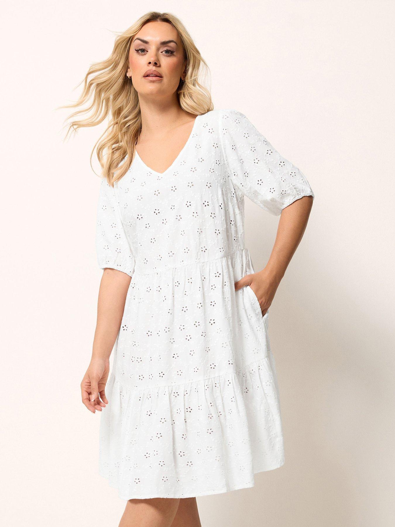 sachin and babi light blue dress Blue Shell Print Button Down V-Neck Midi Dress main image 0