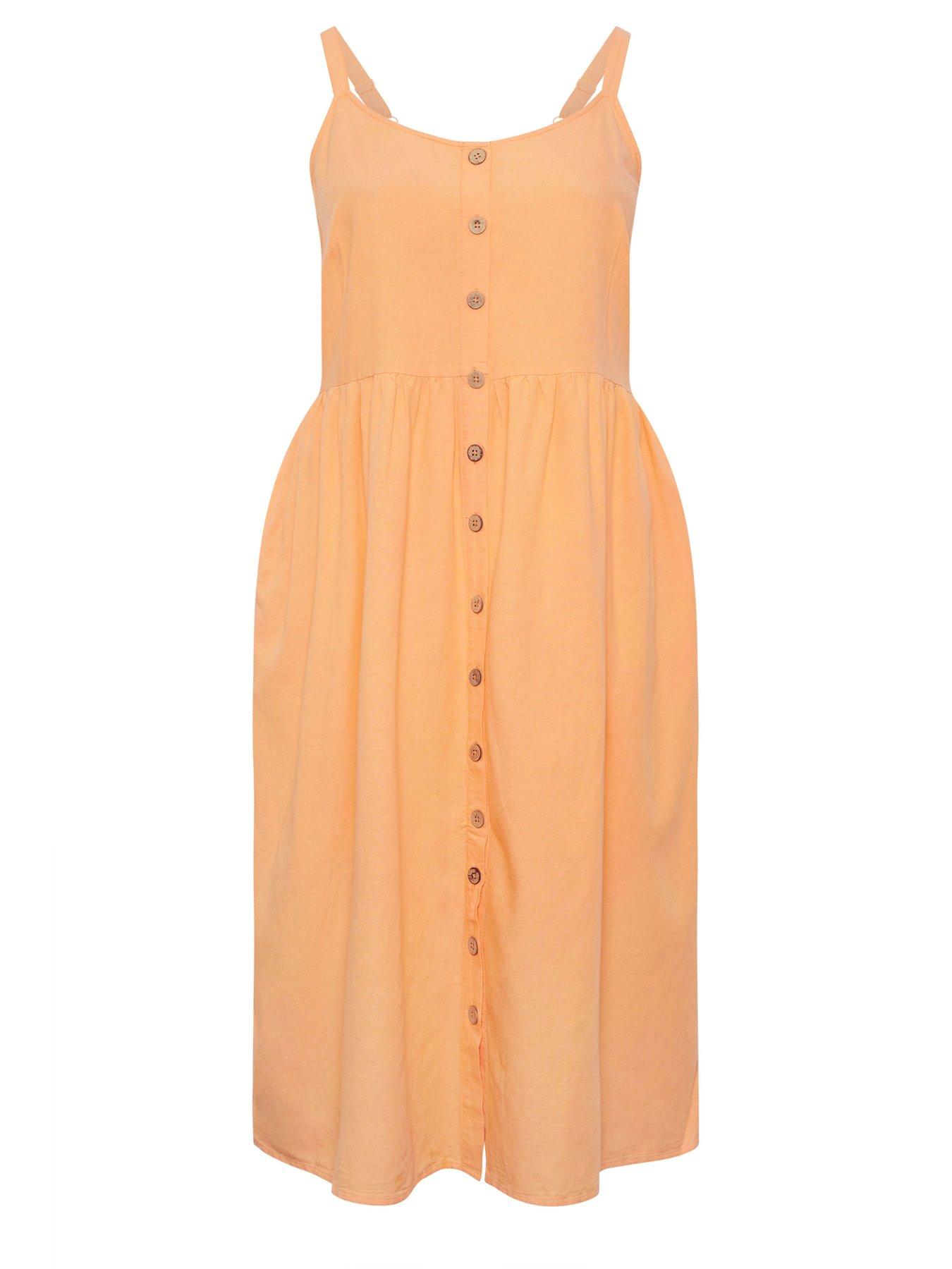 strapless open back dress Sundress Midi ~ Marmalade main image 1
