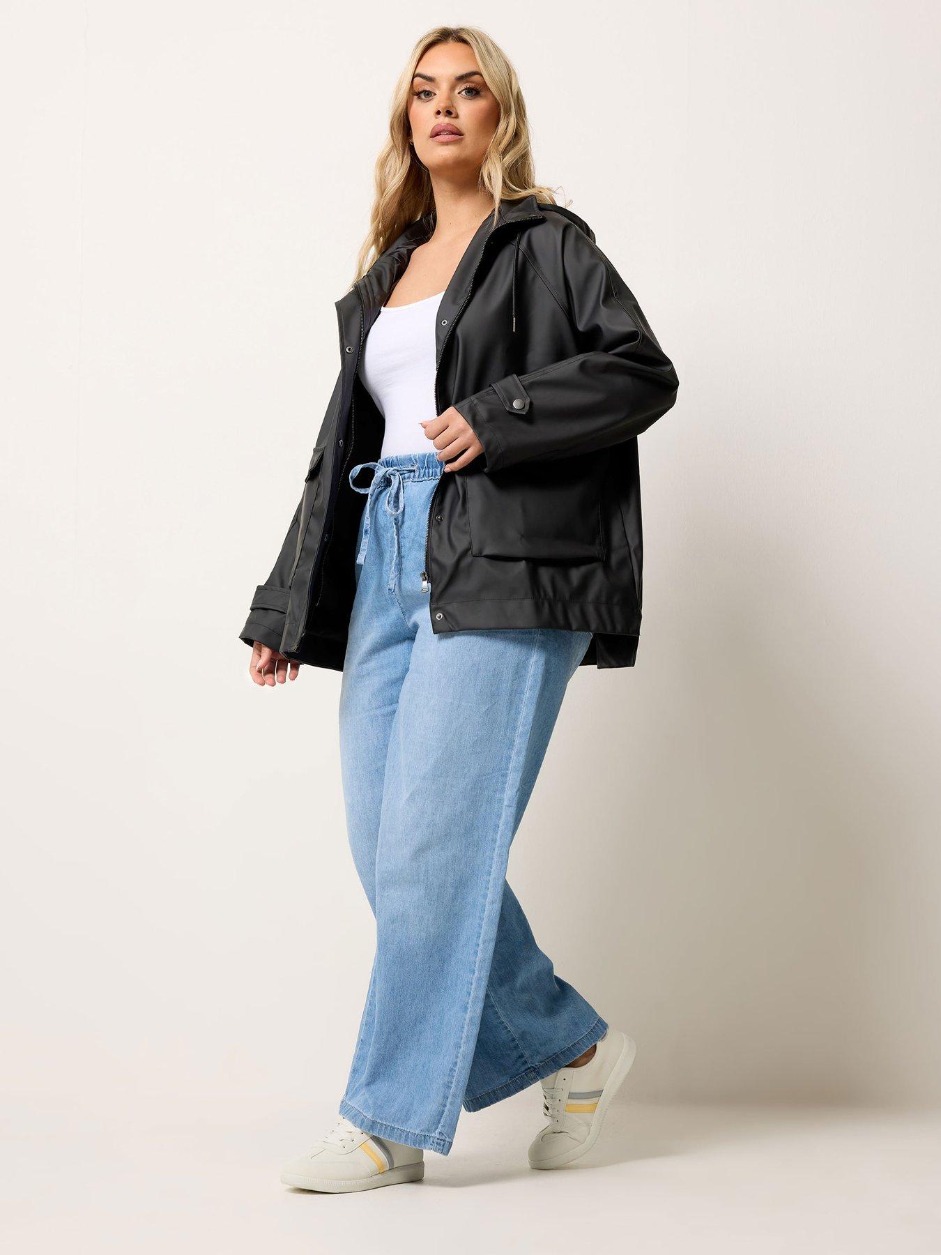 Image 3 of 5 of Yours Curve Rain Jacket