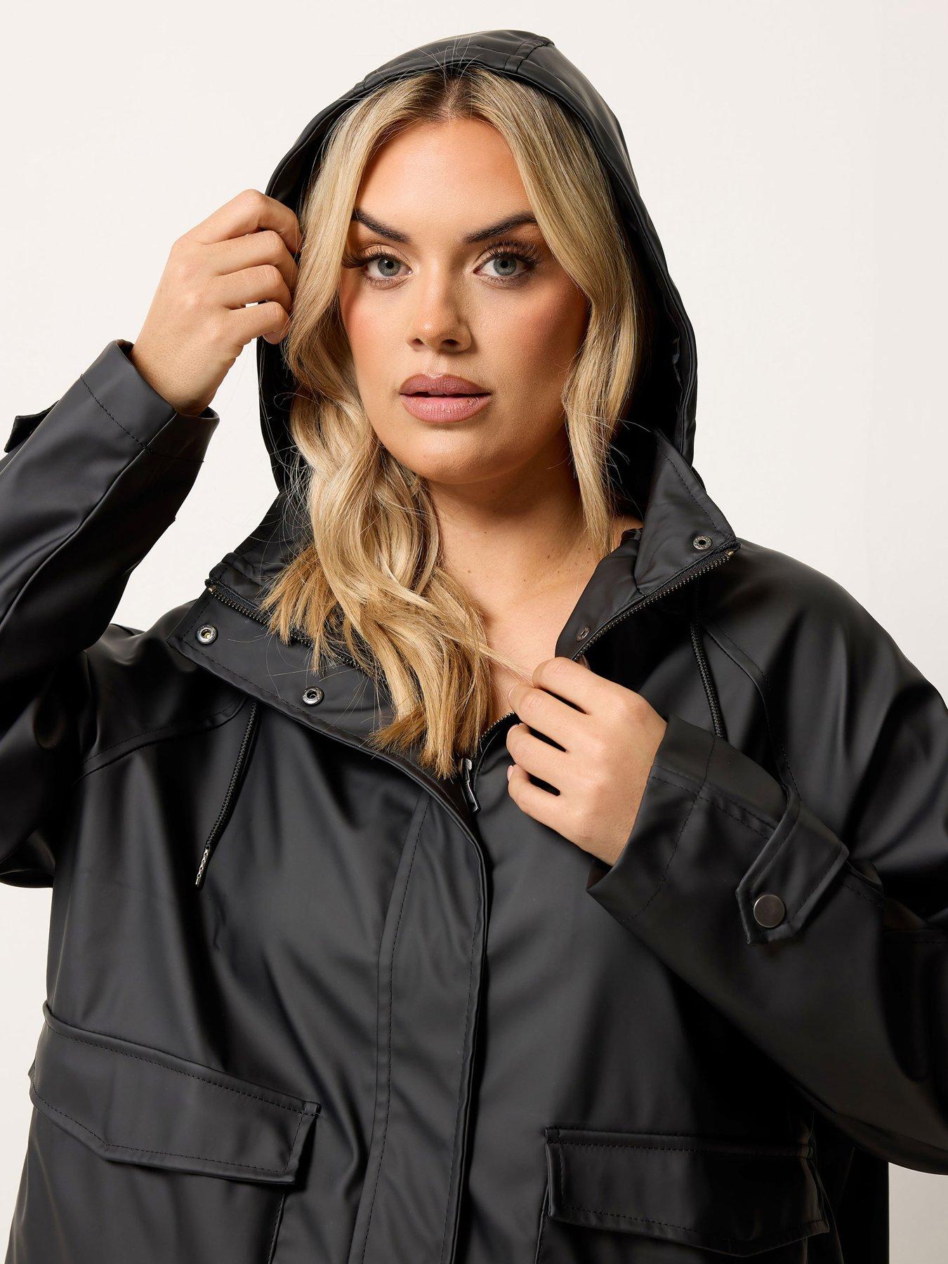 Image 4 of 5 of Yours Curve Rain Jacket