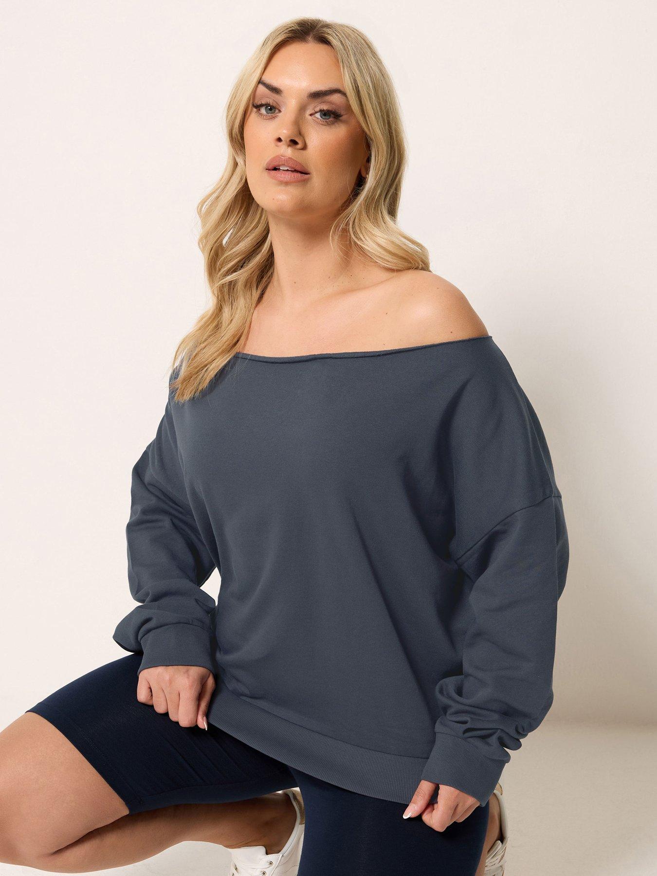 Yours Curve Off The Shoulder Sweatshirt