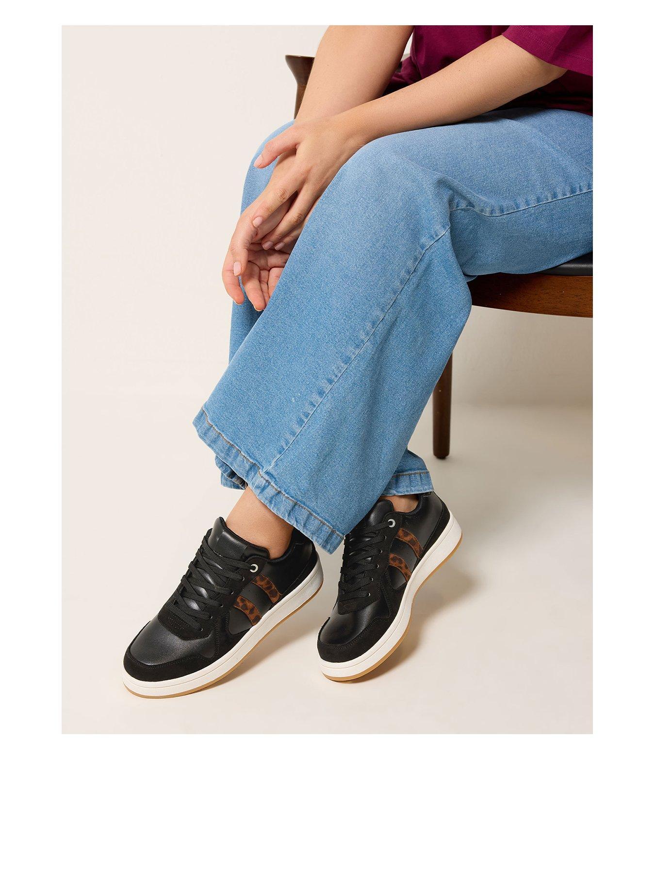 Image 1 of 4 of Yours E Padded Lace Up Trainer