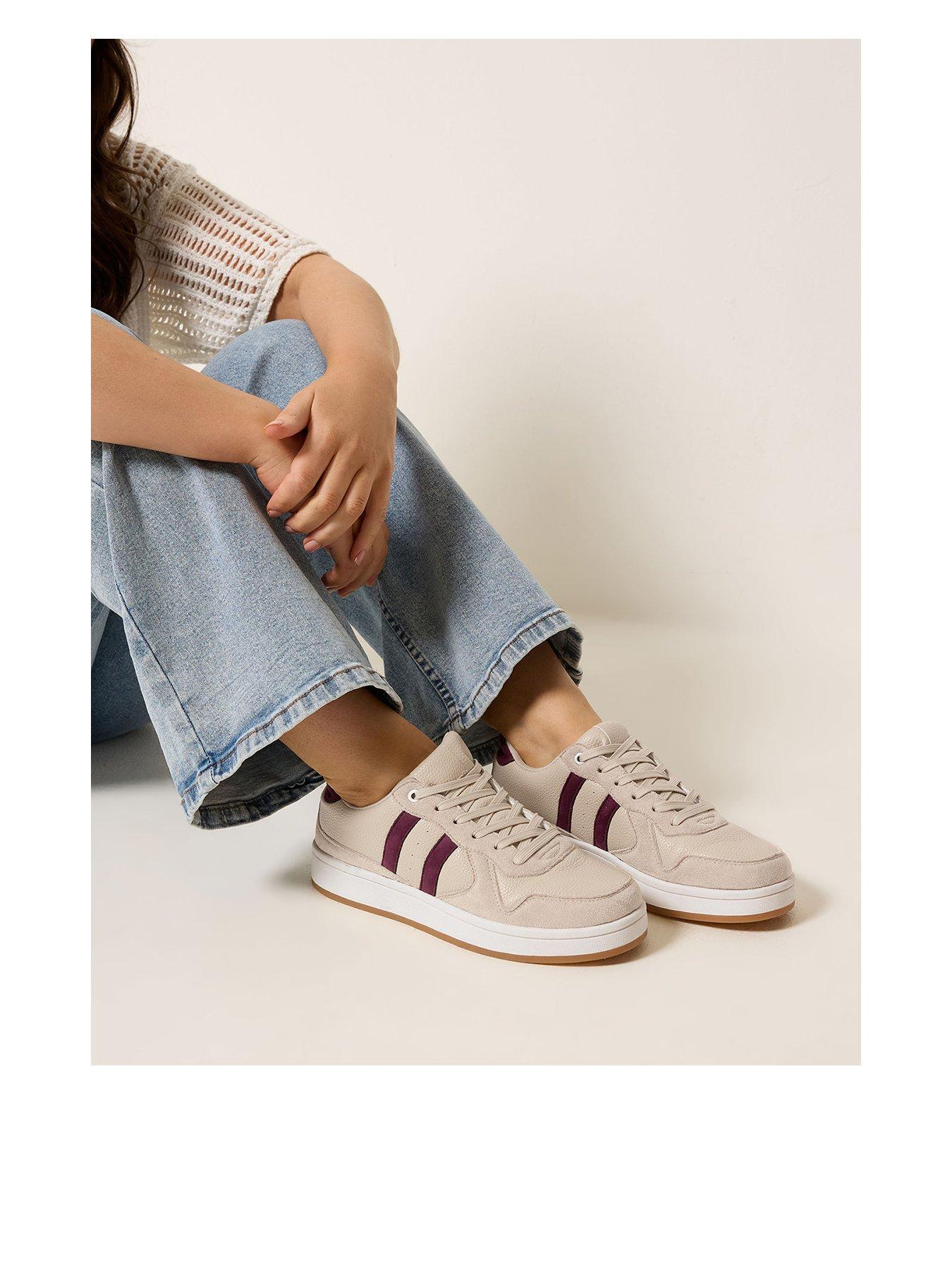 Yours E Padded Lace Up Trainer