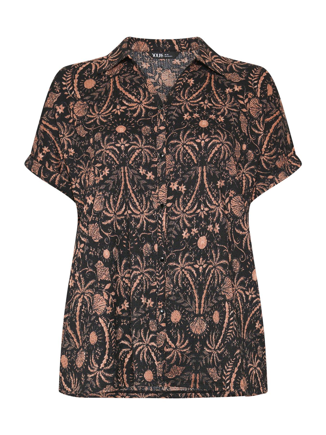 Image 5 of 5 of Yours Curve Grown On Boxy Shirt
