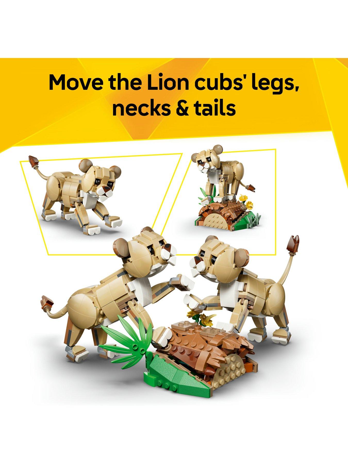 Image 3 of 5 of LEGO Creator 3 in 1 Wild Animals: Majestic Lion 31386