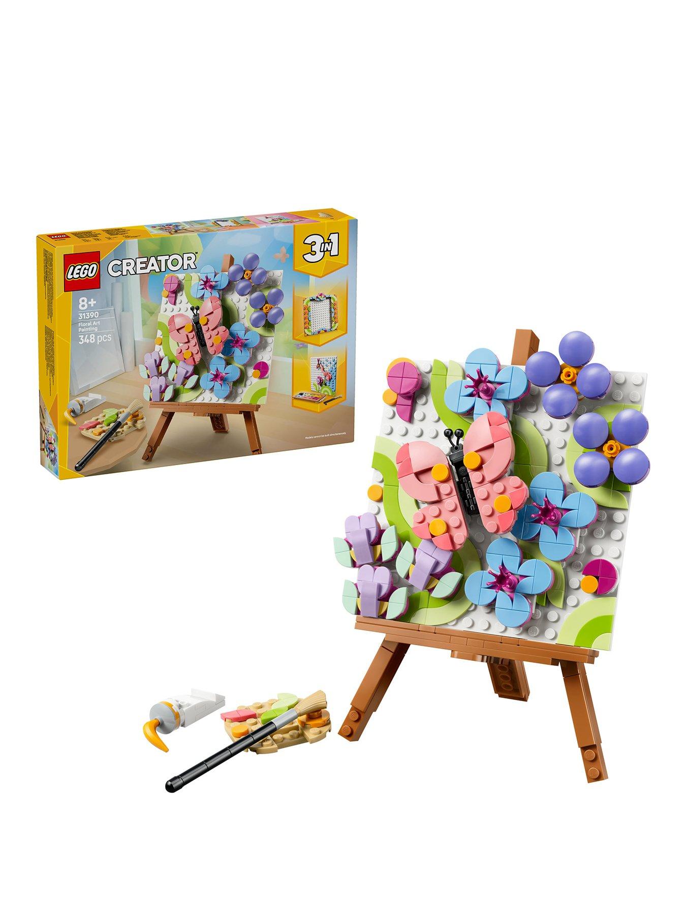 LEGO Creator 3 in 1 Floral Art Decor Painting 31390