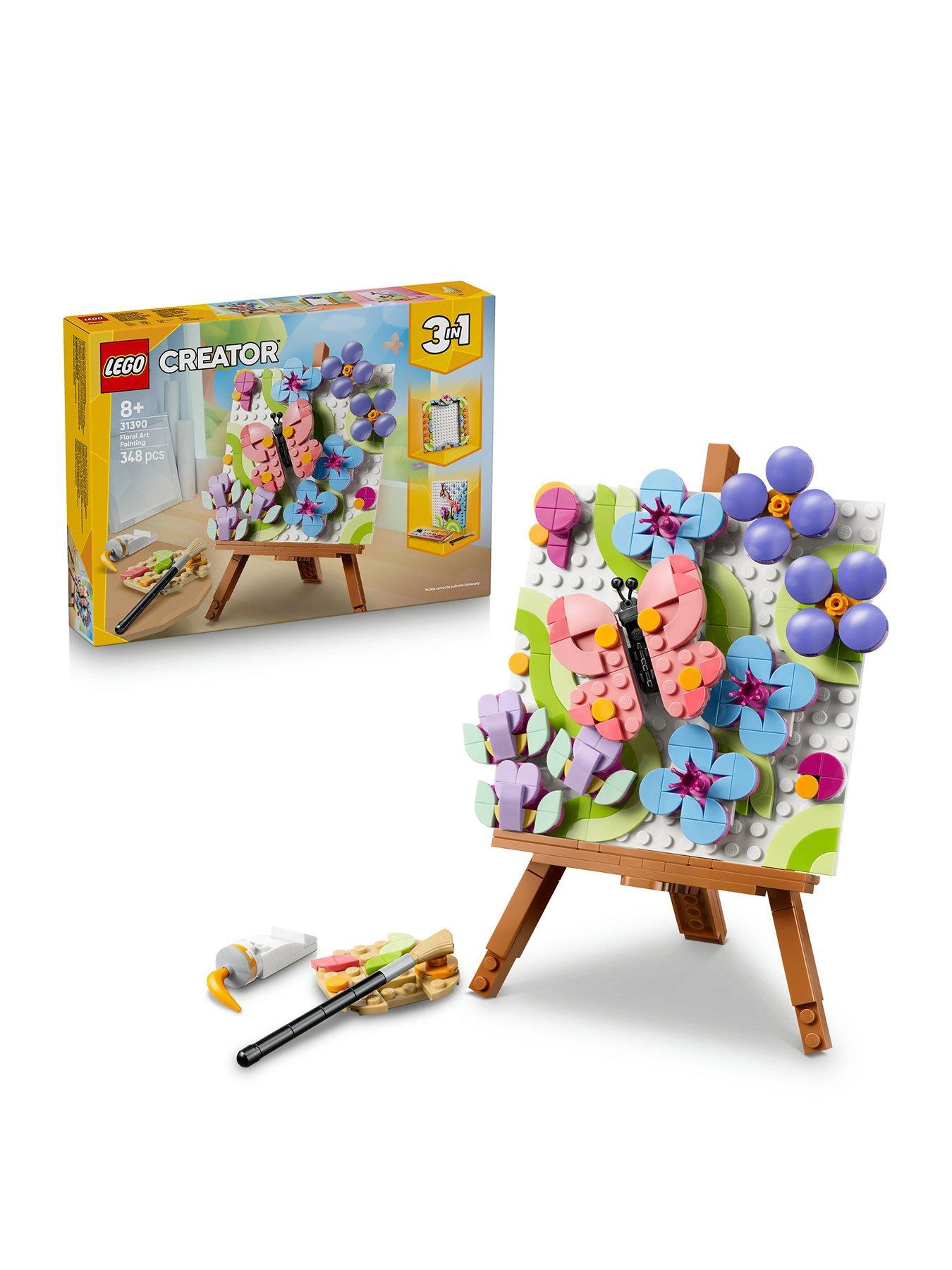 Image 1 of 8 of LEGO Creator 3 in 1 Floral Art Decor Painting 31390