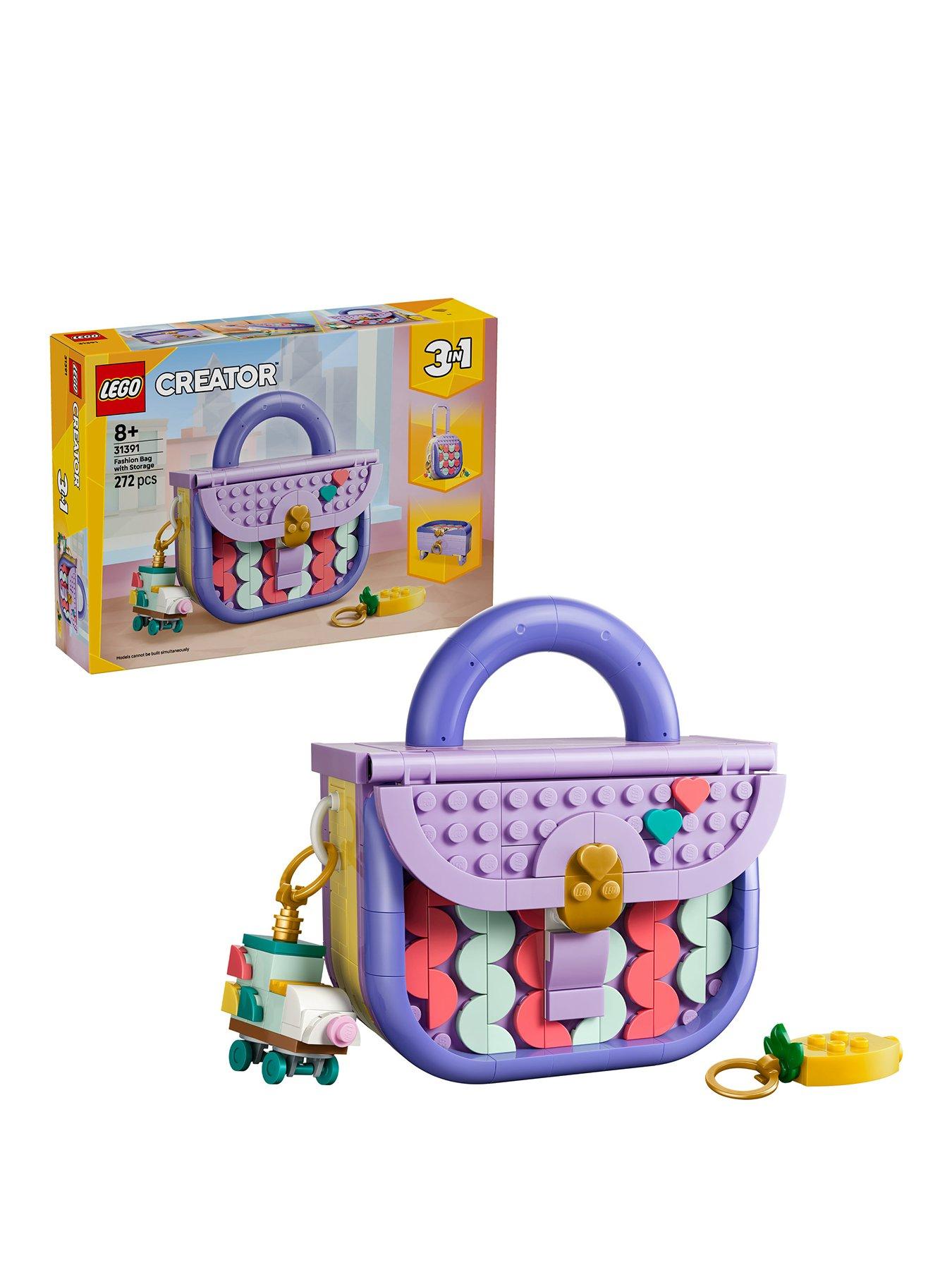 Image 1 of 6 of LEGO Creator 3 in 1 Art Fashion Bag with Storage 31391