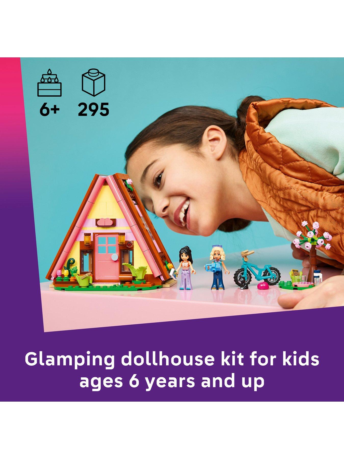 Image 2 of 8 of LEGO Friends Nature Glamping Cabin Building Toy 42682
