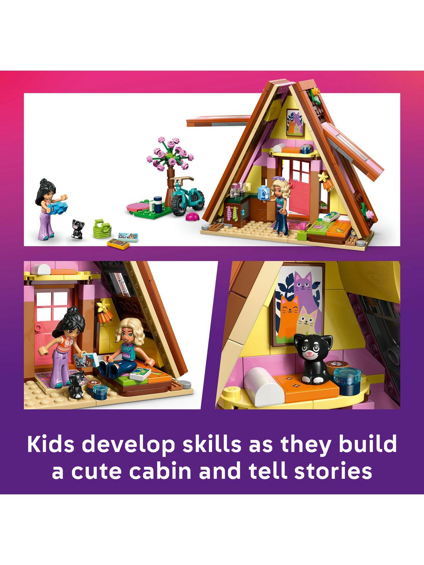 Image 4 of 8 of LEGO Friends Nature Glamping Cabin Building Toy 42682
