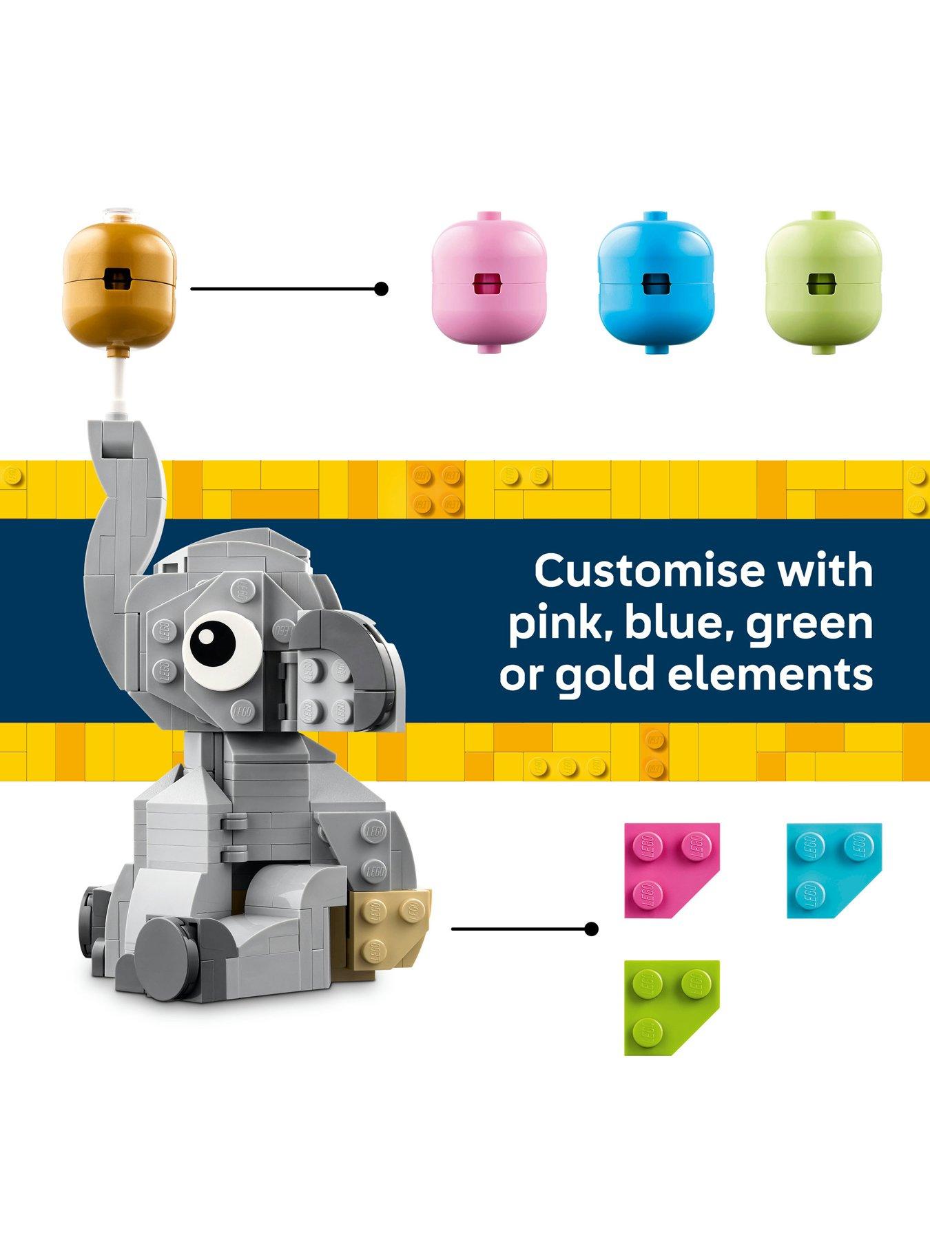Image 4 of 8 of LEGO Baby Elephant in the Sky Set for Adults 40814