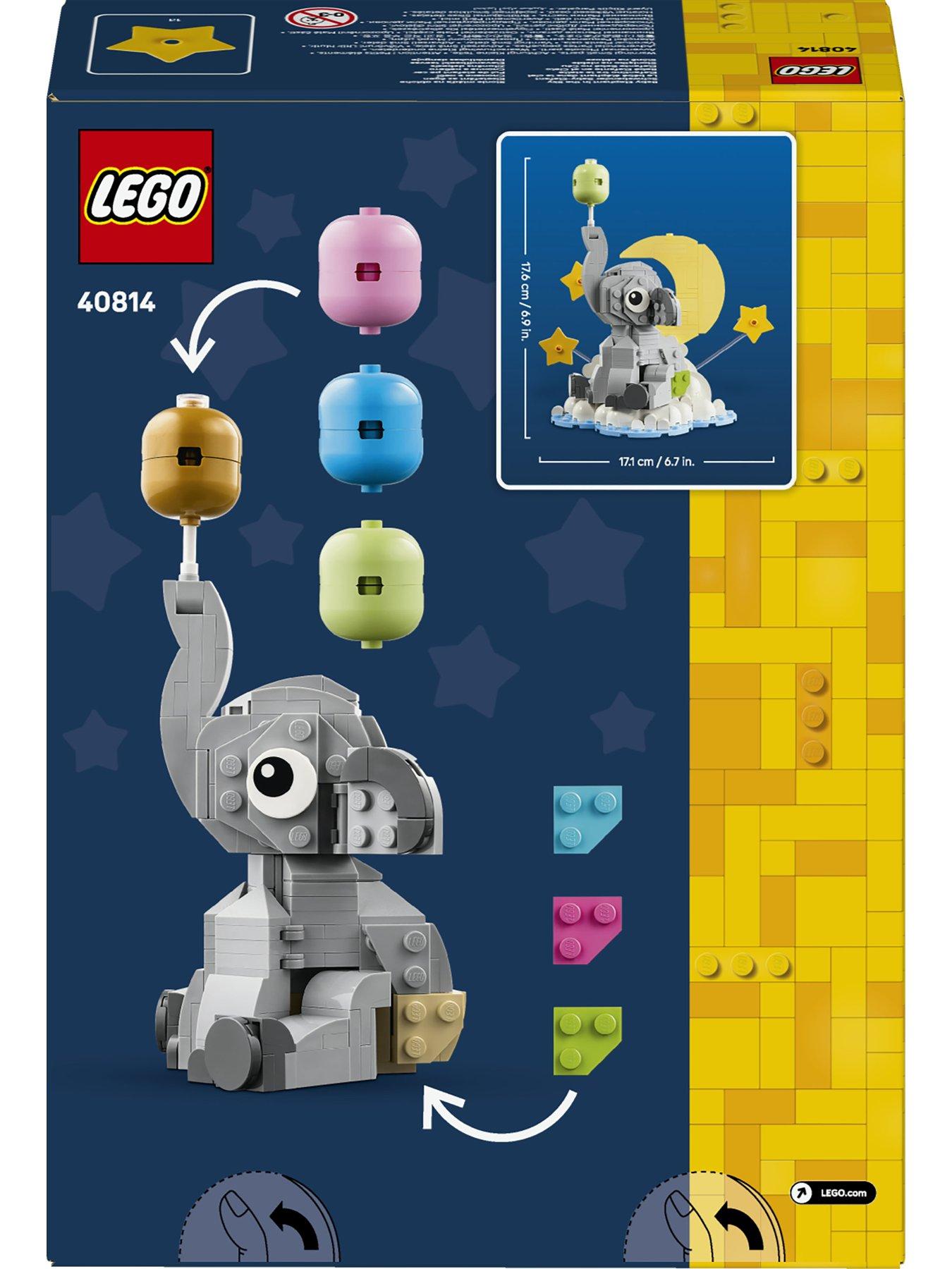 Image 7 of 8 of LEGO Baby Elephant in the Sky Set for Adults 40814