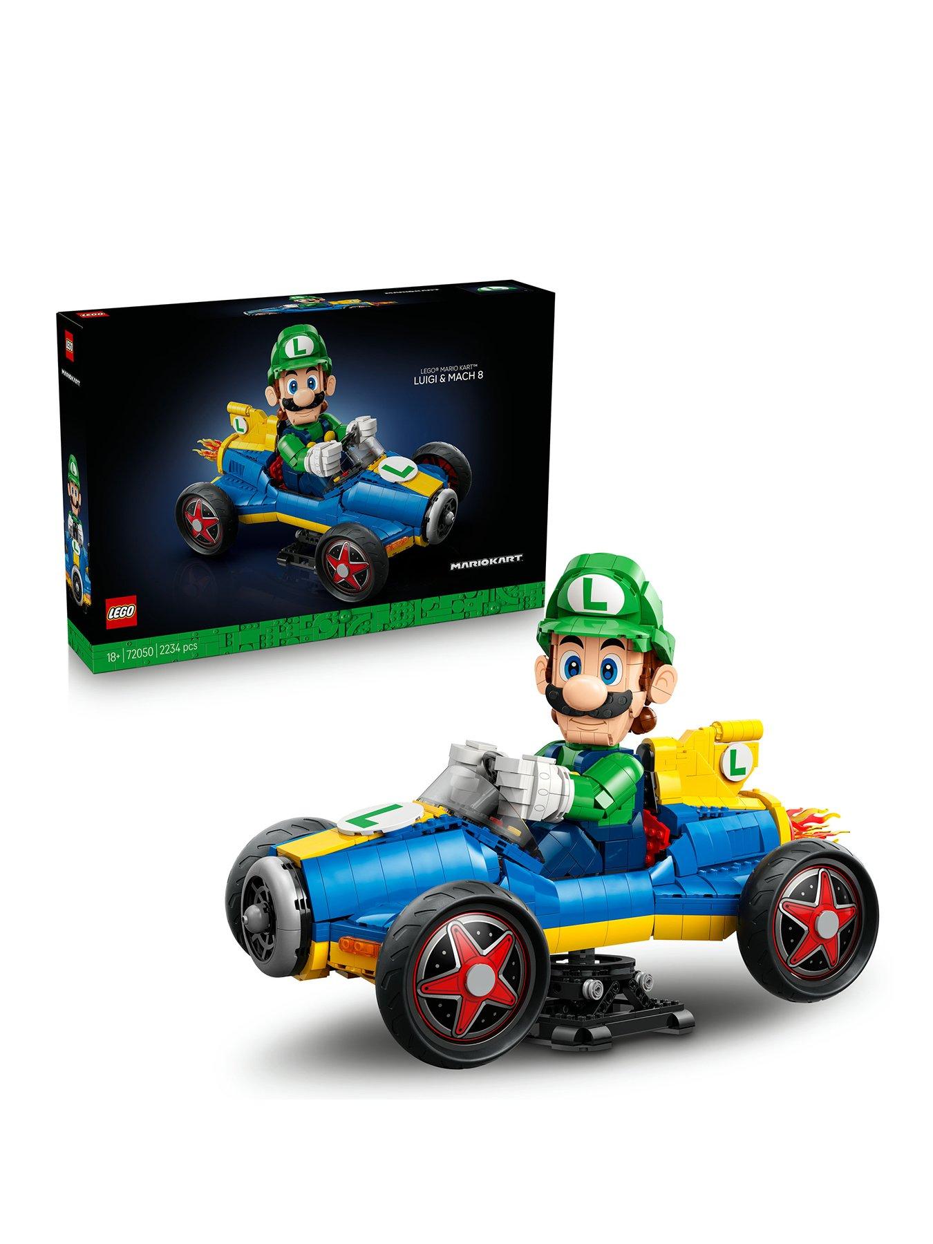 LEGO Super Mario Mario Kart™ – Luigi  &  Mach 8 Set 72050