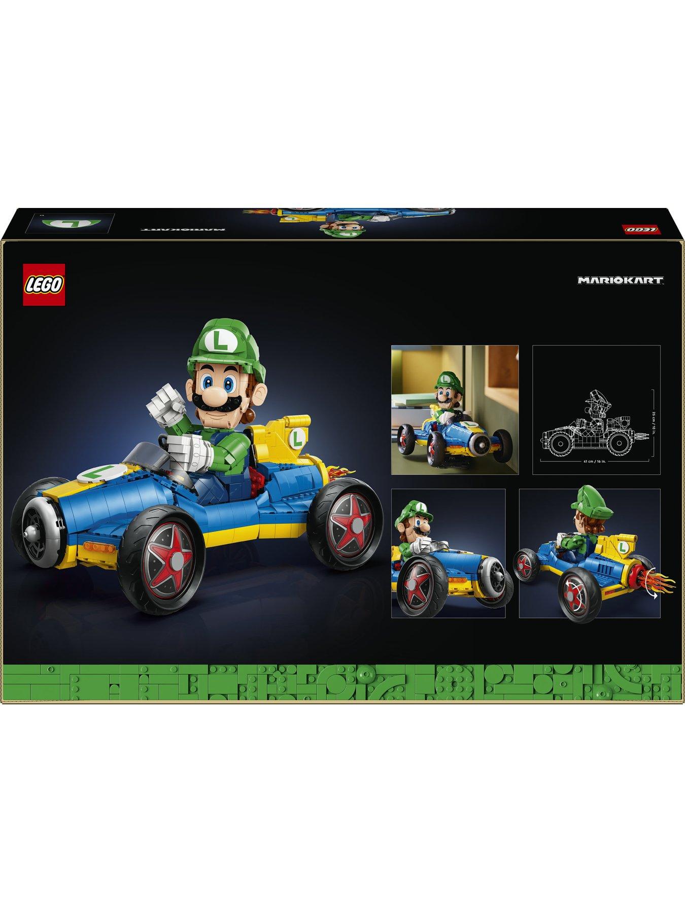 Image 7 of 8 of LEGO Super Mario Mario Kart&trade; &ndash; Luigi &amp; Mach 8 Set 72050