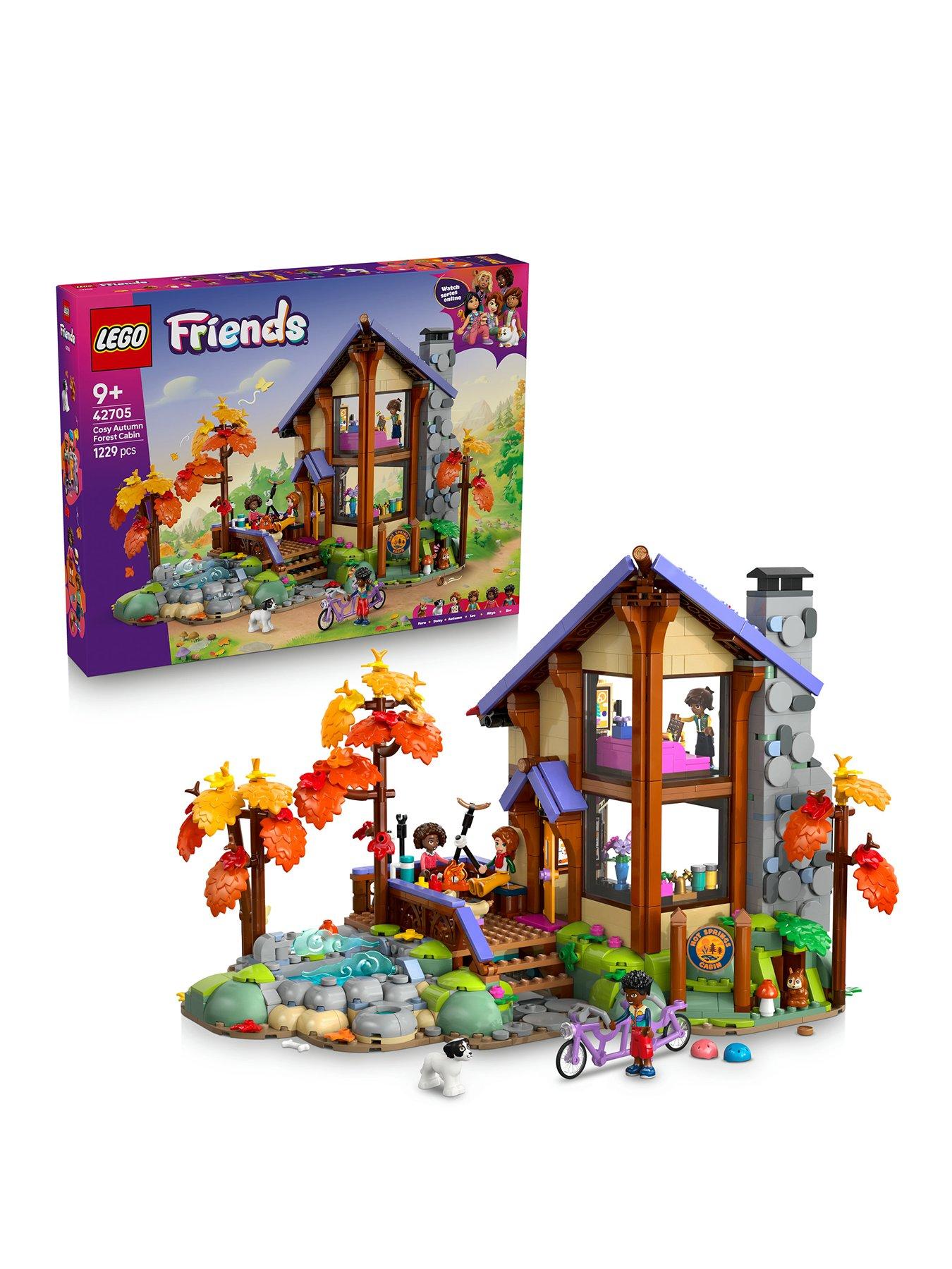 LEGO Friends Cosy Autumn Forest Cabin Toy Set 42705