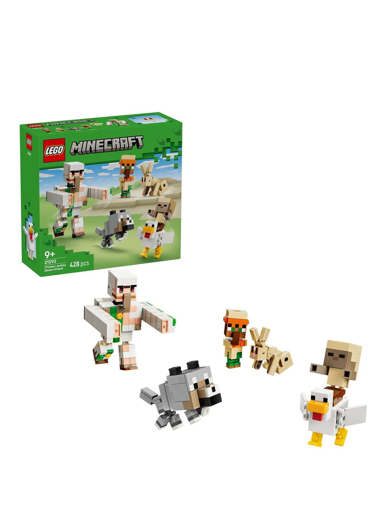 LEGO Minecraft Chicken Jockey Desert Attack Toy 21592
