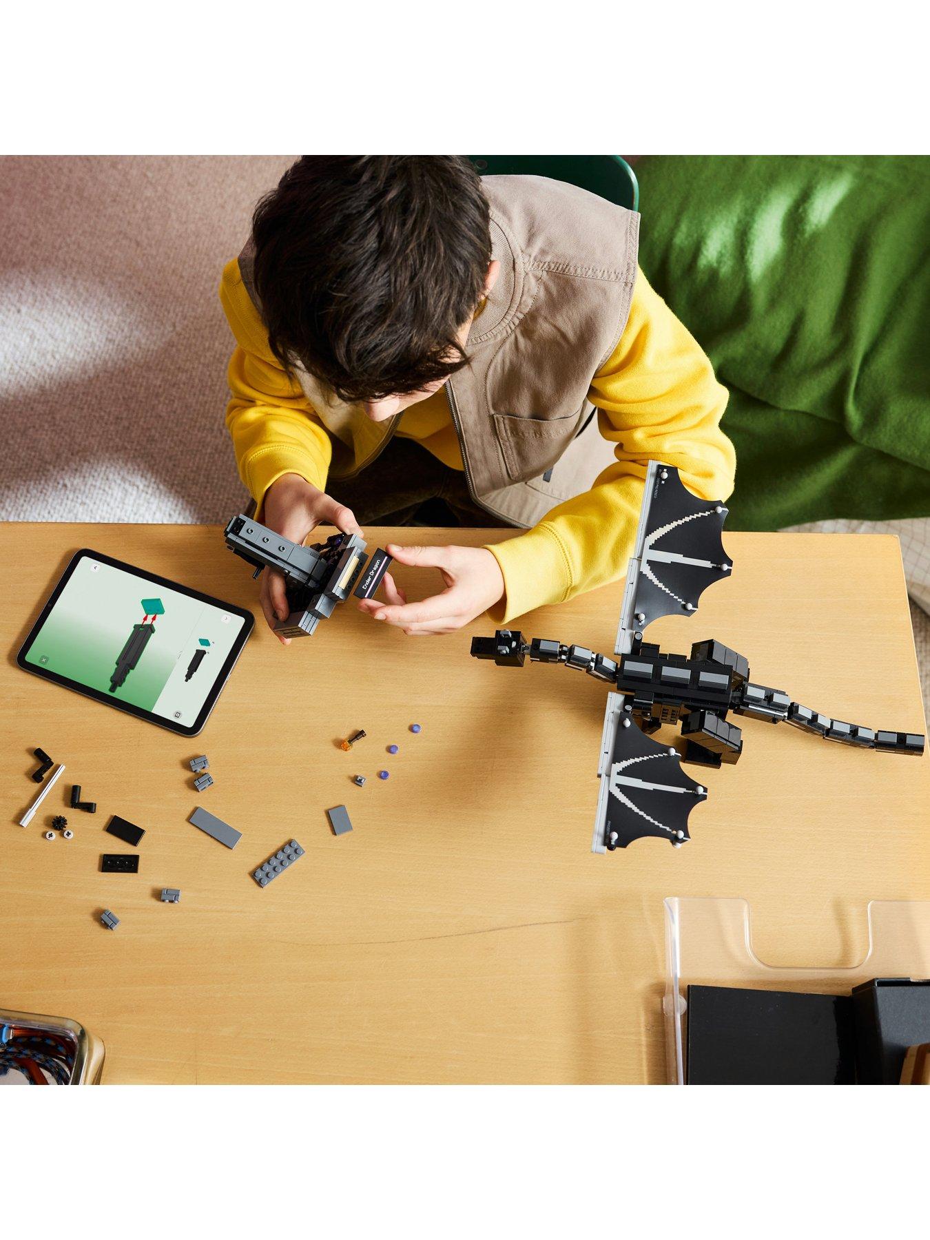 Image 5 of 8 of LEGO Minecraft The Ender Dragon Video Game Decor 21595