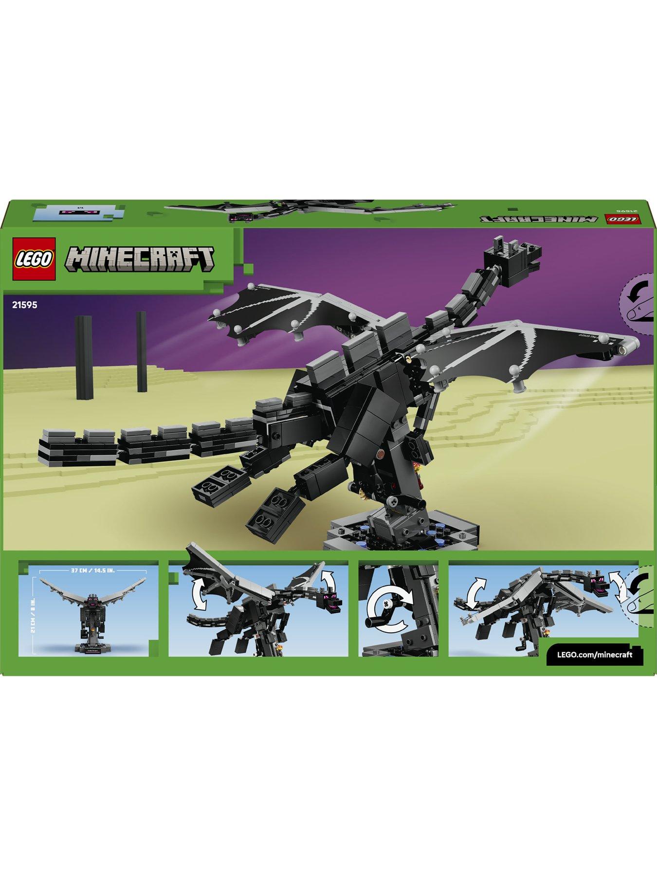 Image 7 of 8 of LEGO Minecraft The Ender Dragon Video Game Decor 21595