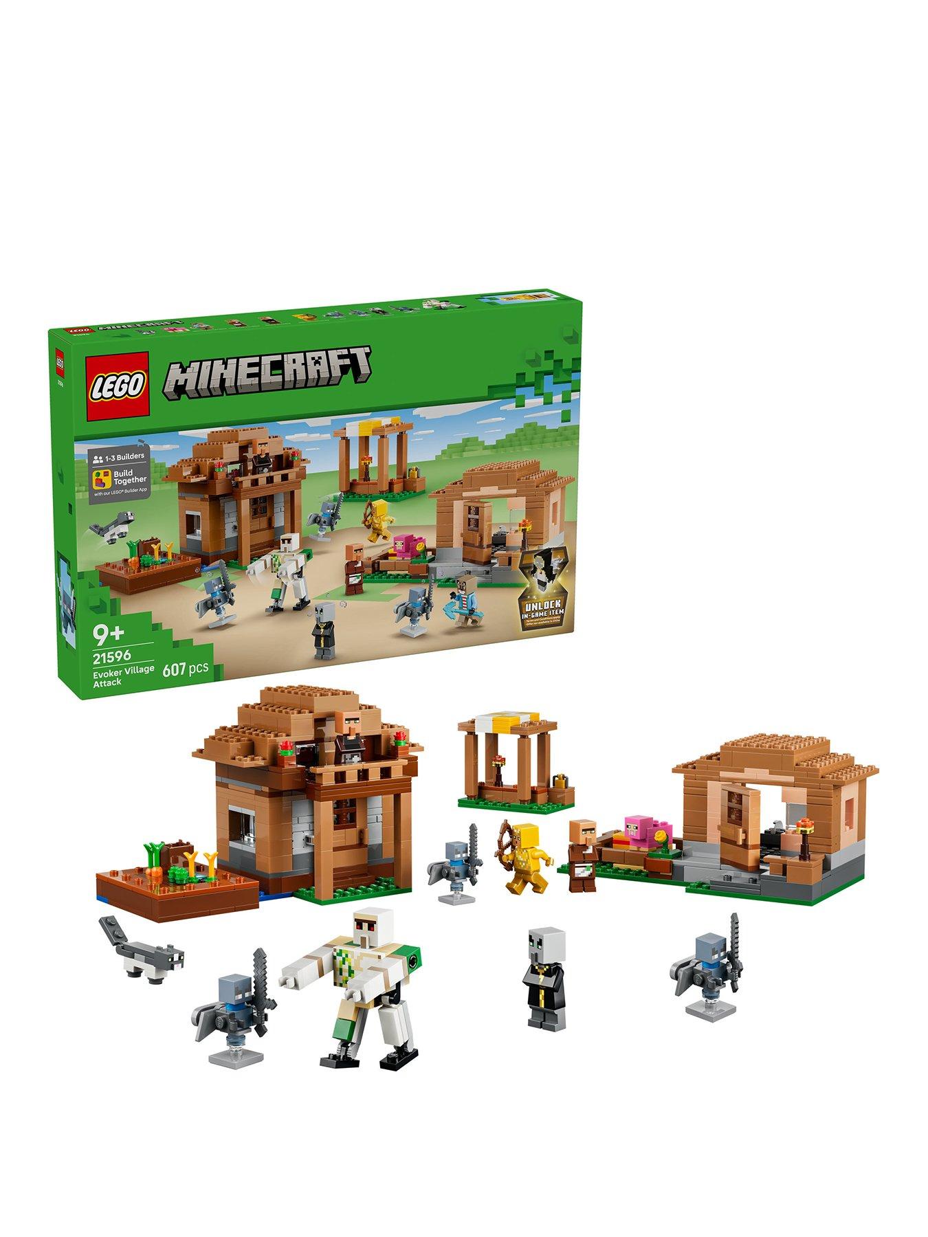 Image 1 of 8 of LEGO Minecraft Evoker Village Attack&nbsp;21596
