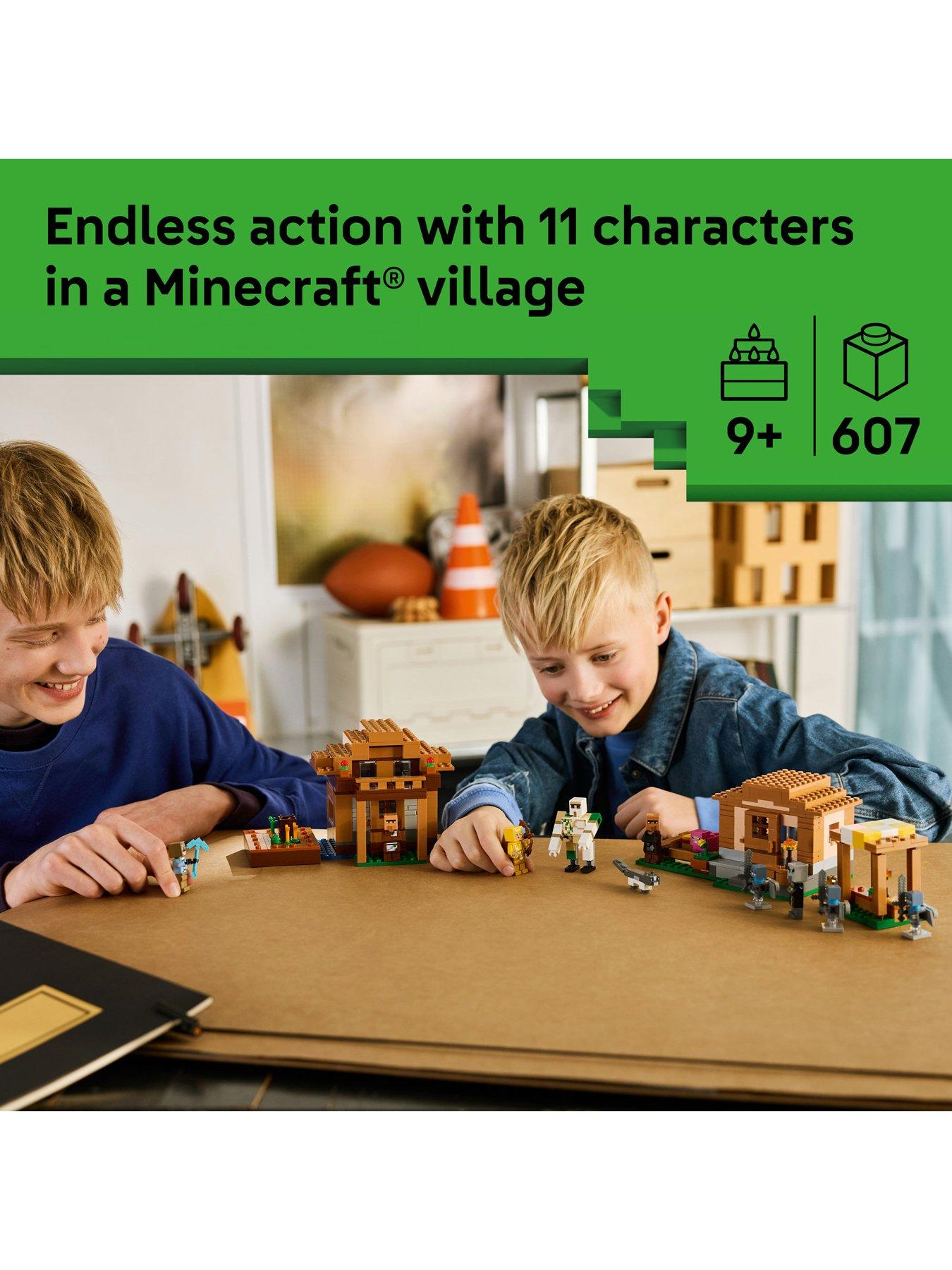 Image 2 of 8 of LEGO Minecraft Evoker Village Attack&nbsp;21596