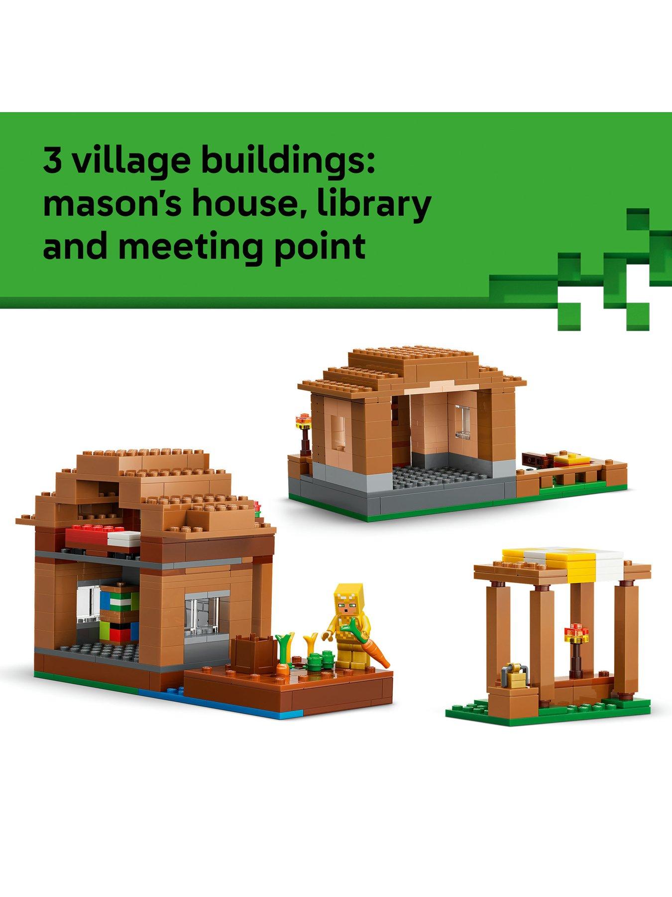 Image 3 of 8 of LEGO Minecraft Evoker Village Attack&nbsp;21596